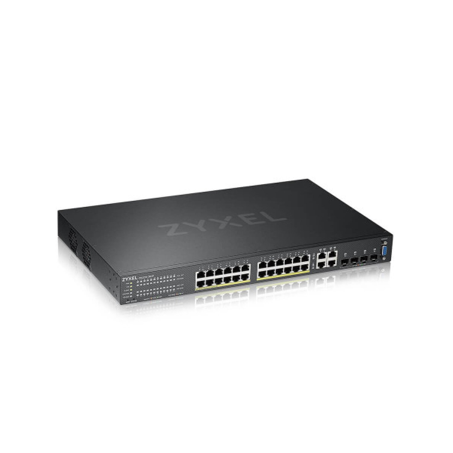 Zyxel GS2220-28HP · Switch Gestionado L2 · 28 Puertos Gigabit · PoE · Negro
