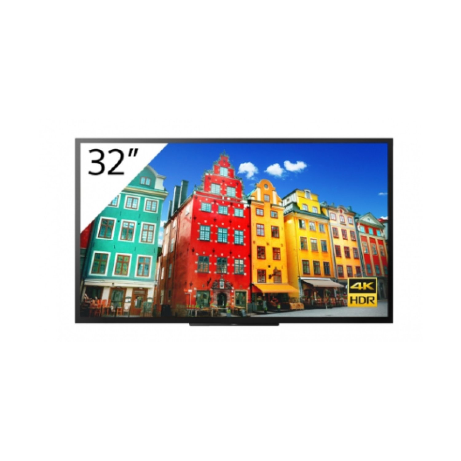 Sony FW-32BZ30J1 · Pantalla Señalización Digital · 32" · 4K Ultra HD · LCD · WiFi · Procesador Incorporado