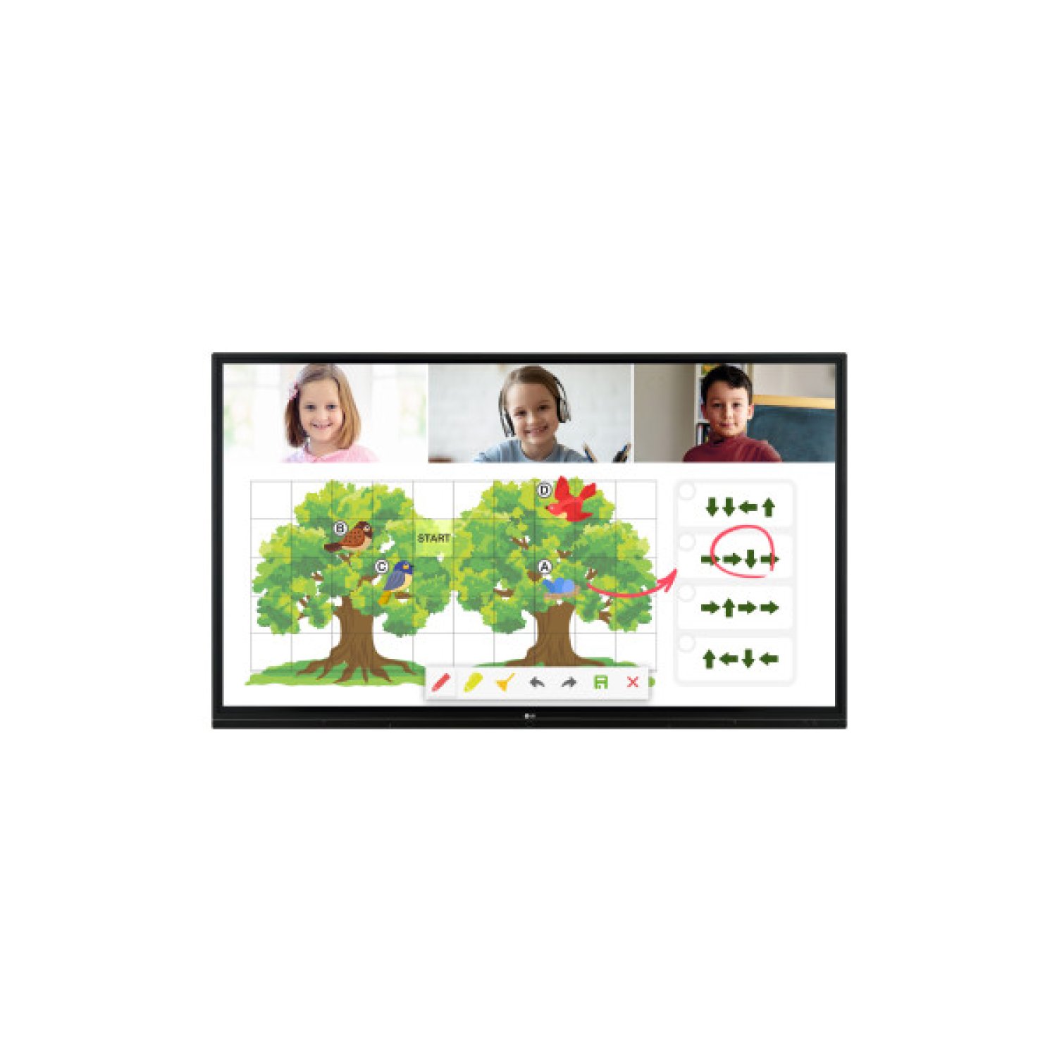LG 55TR3BG-B · Pantalla Táctil Señalización Digital · 55" · IPS · 350 cd/m² · 16/7