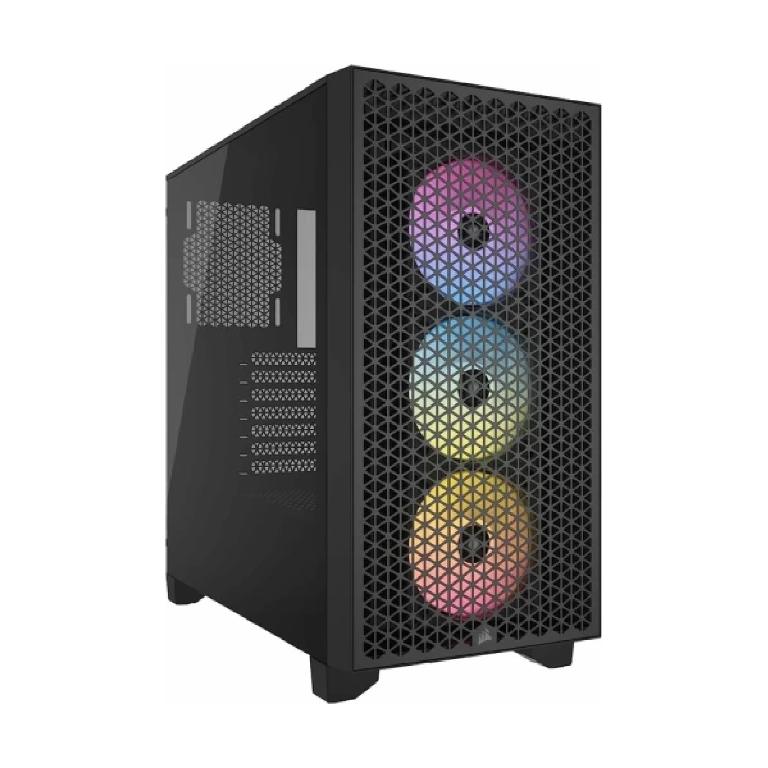 Corsair 3000D RGB Airflow · Mid-Tower · Negra · Cristal Templado