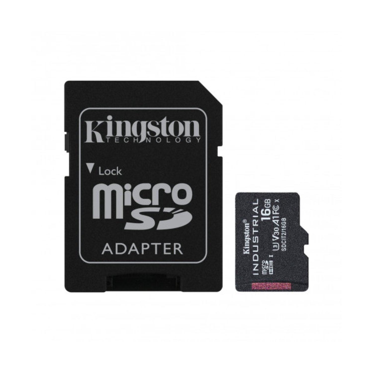 Kingston · MicroSDHC Industrial · 16GB · UHS-I · Clase 10