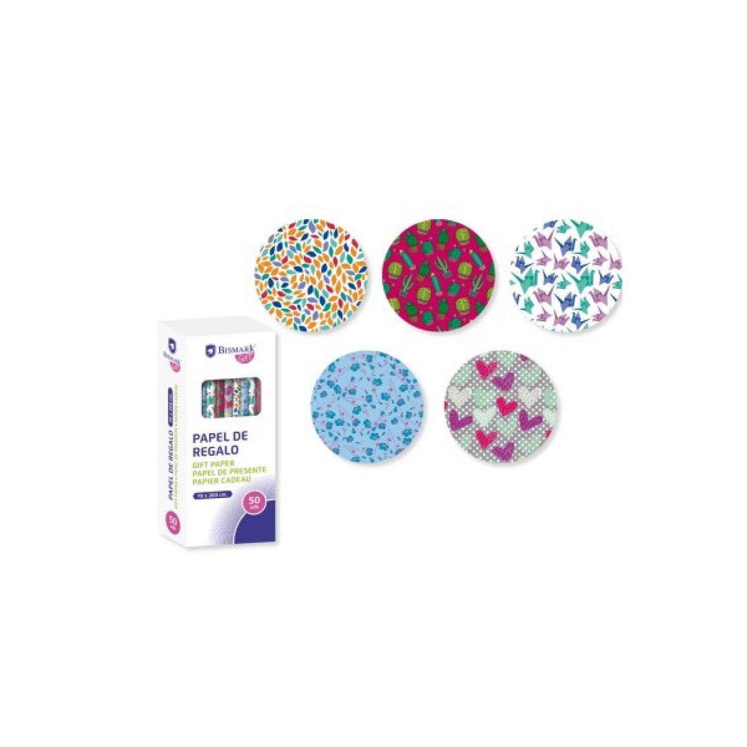 Bismark · Papel de Regalo · 50 Hojas