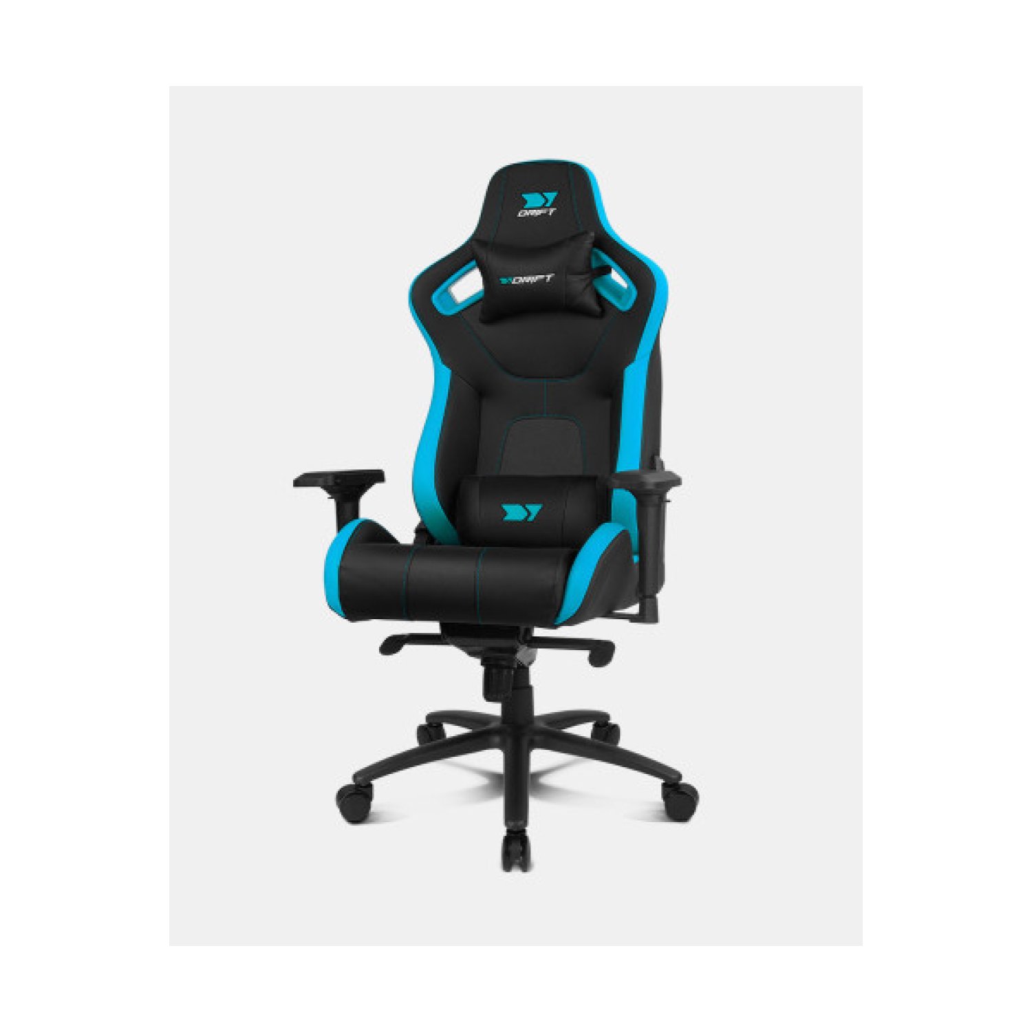 Drift DR600BL · Silla Gaming · Asiento Acolchado · Negro y Azul