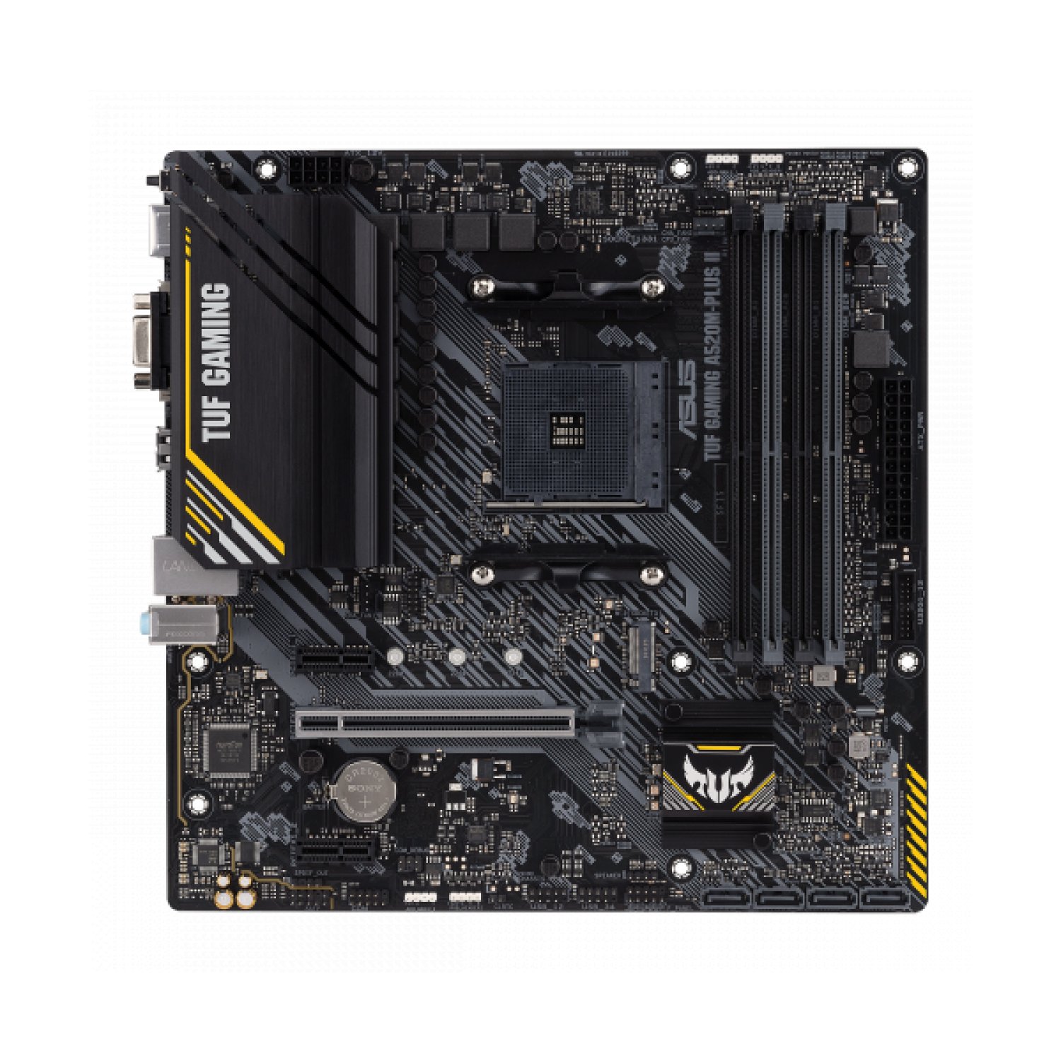 ASUS TUF Gaming A520M-PLUS II · AMD A520 · Socket AM4 · Micro ATX