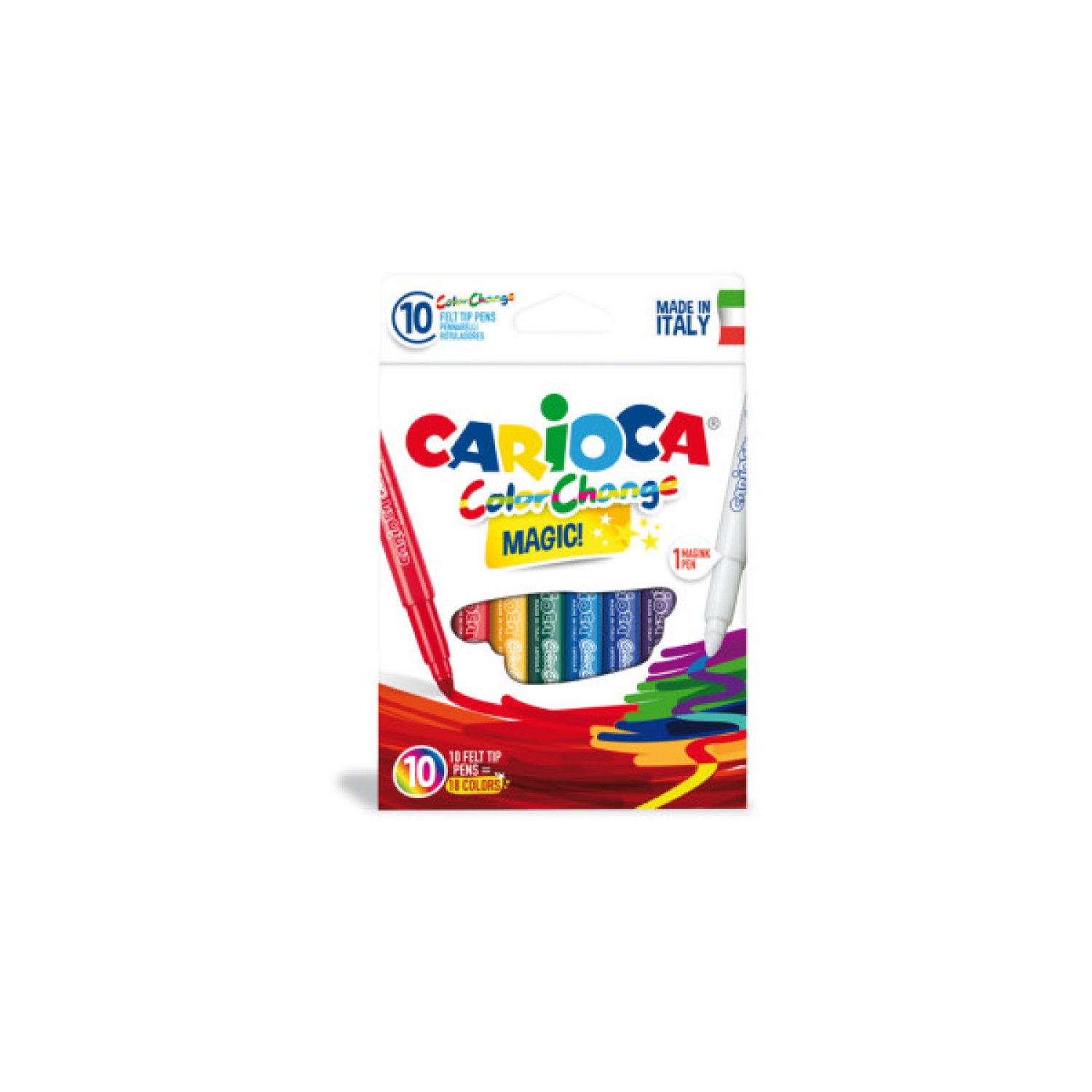 Carioca · Rotuladores Mágicos Color Change · Pack 10 · Multicolor