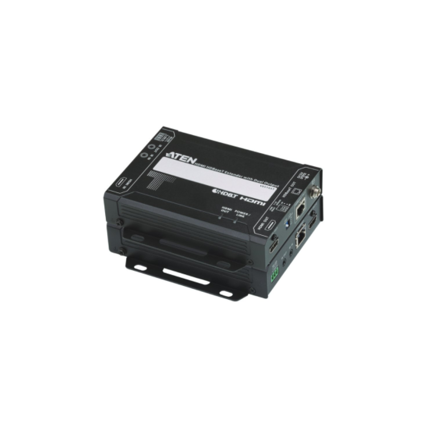 Aten · Extensor HDMI 4K HDBaseT · 100m · Salida Local Dual · Sin Ethernet