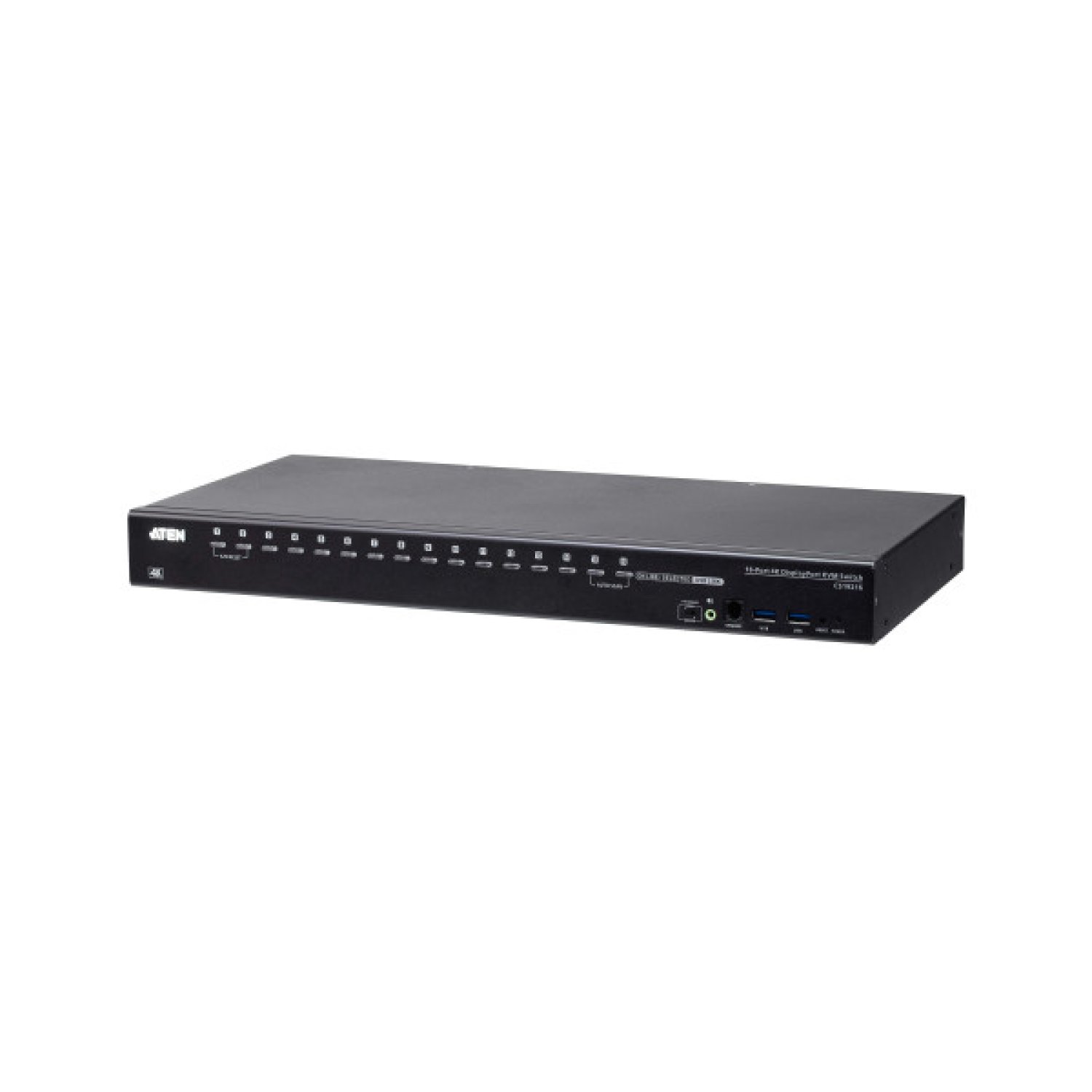 ATEN KVM Switch · 16 Puertos · USB 3.0 · 4K DisplayPort