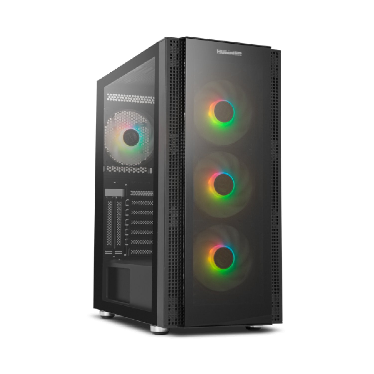 NOX Hummer Horus · Semitorre ATX · Cristal Templado · ARGB