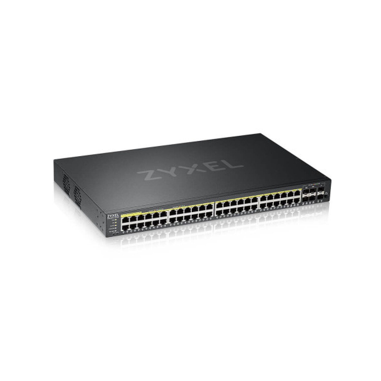 Zyxel GS2220-50HP · Switch Gestionado L2 · 50 Puertos Gigabit · PoE · Negro