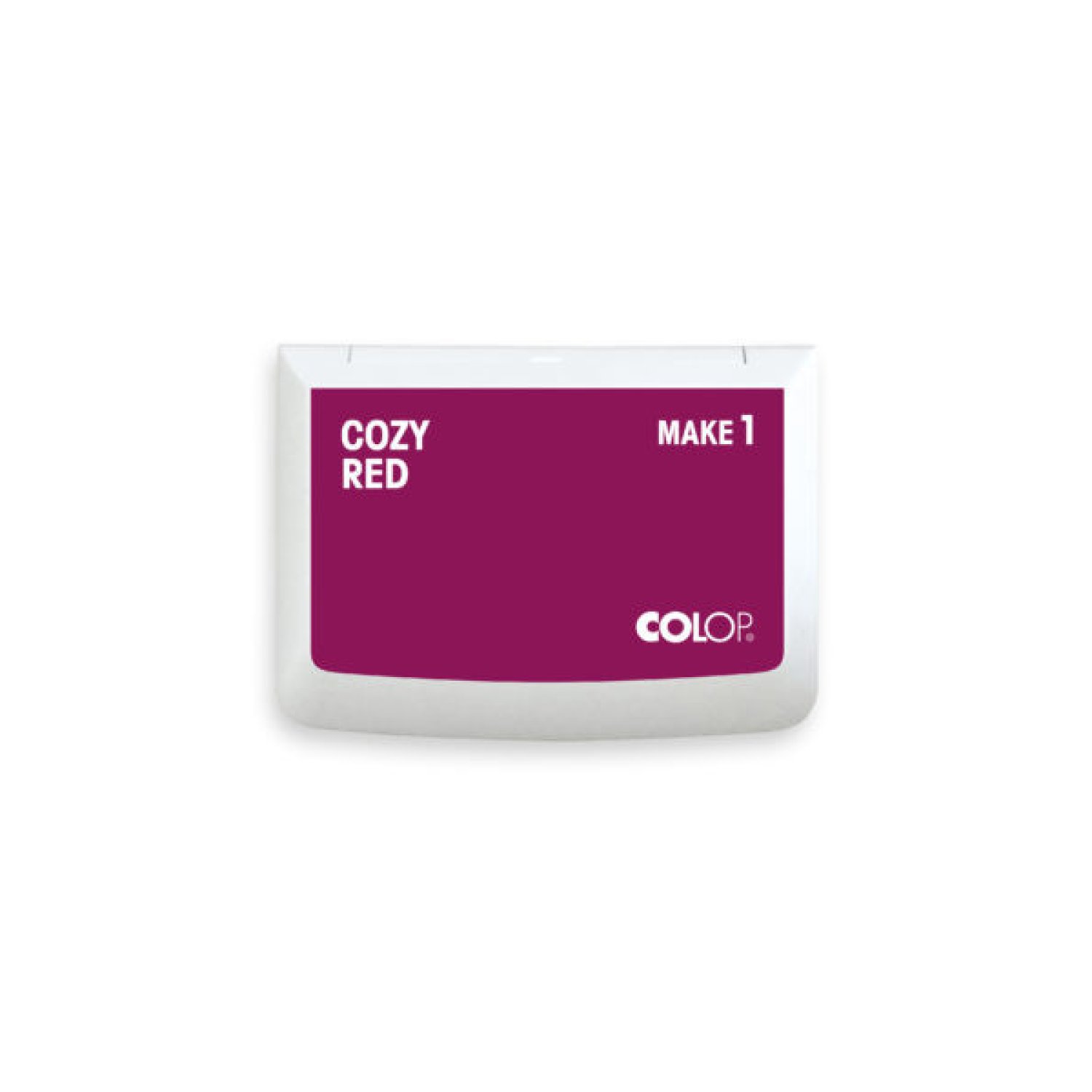 Colop Make 1 · Tampón Rojo · 50x90 mm