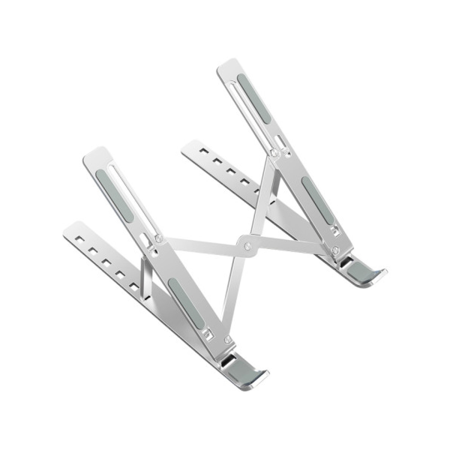 Ewent EW1266 · Soporte para Portátil · 15,6" · Aluminio · Plata