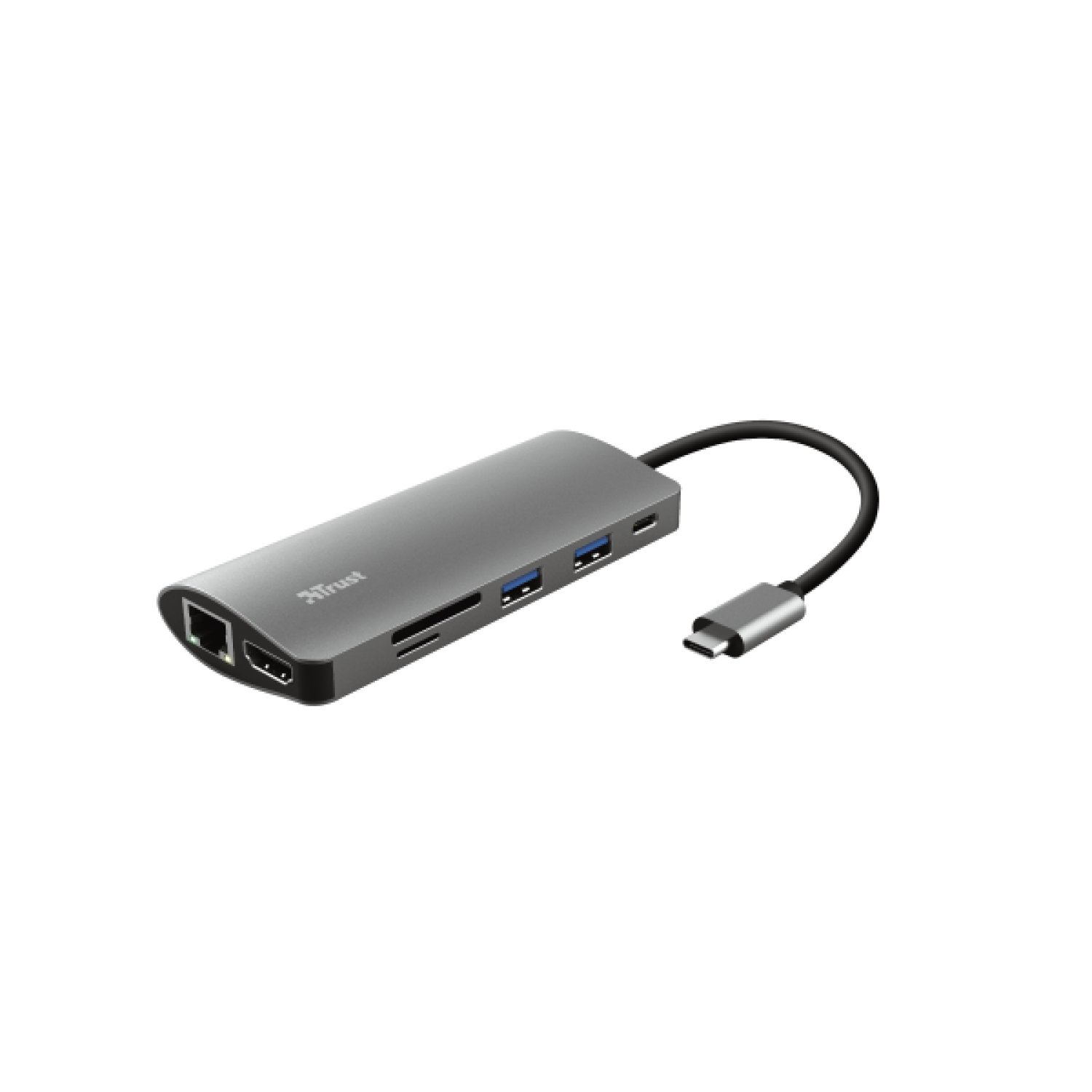 Trust Dalyx · Hub USB · HDMI · RJ-45 · USB 3.2 Gen 1