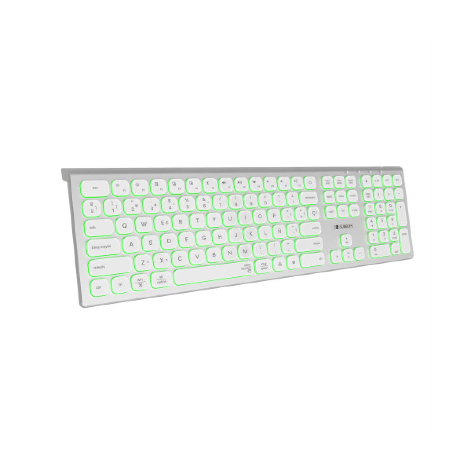 Subblim Master · Teclado Inalámbrico · Bluetooth/2.4G · Iluminado