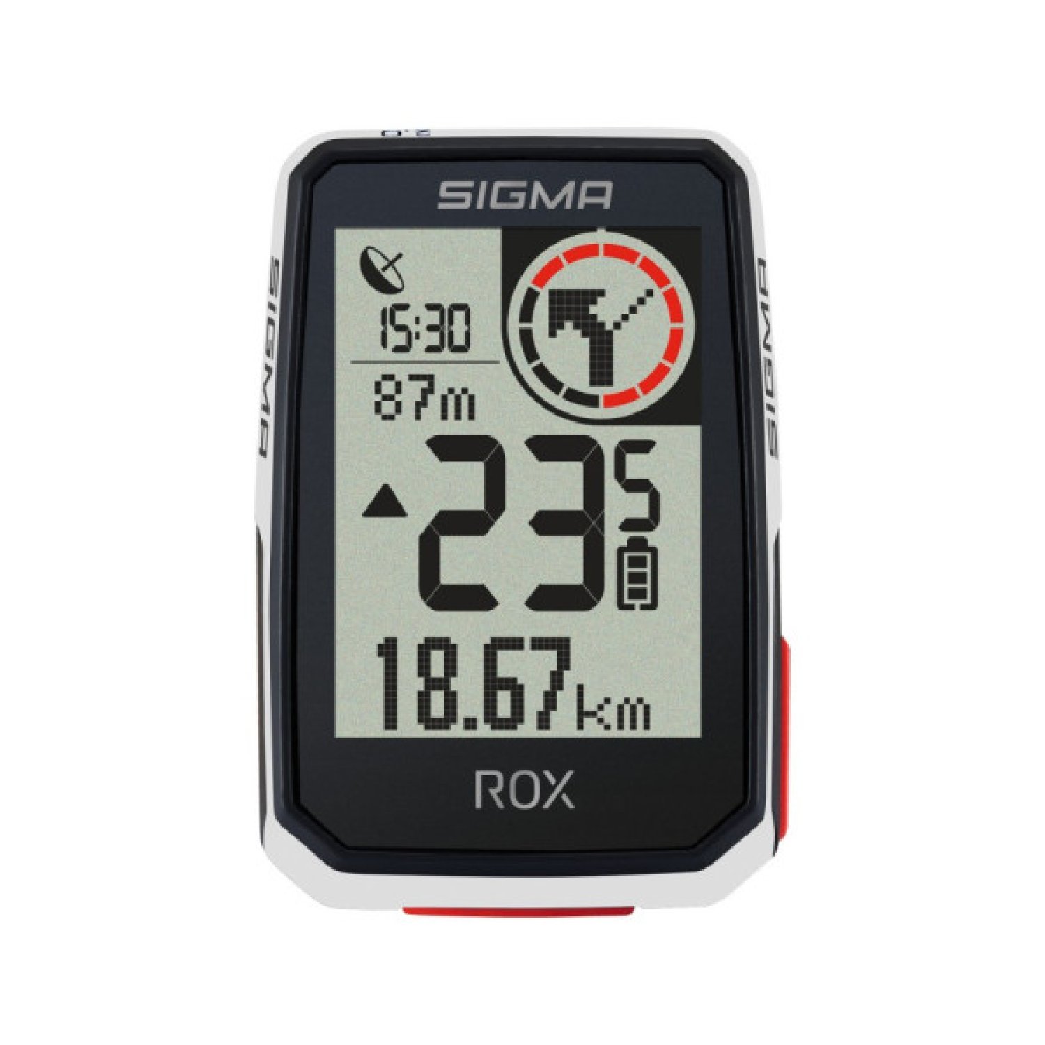Sigma Sport · Ciclocomputador Inalámbrico · 2" · Negro y Blanco