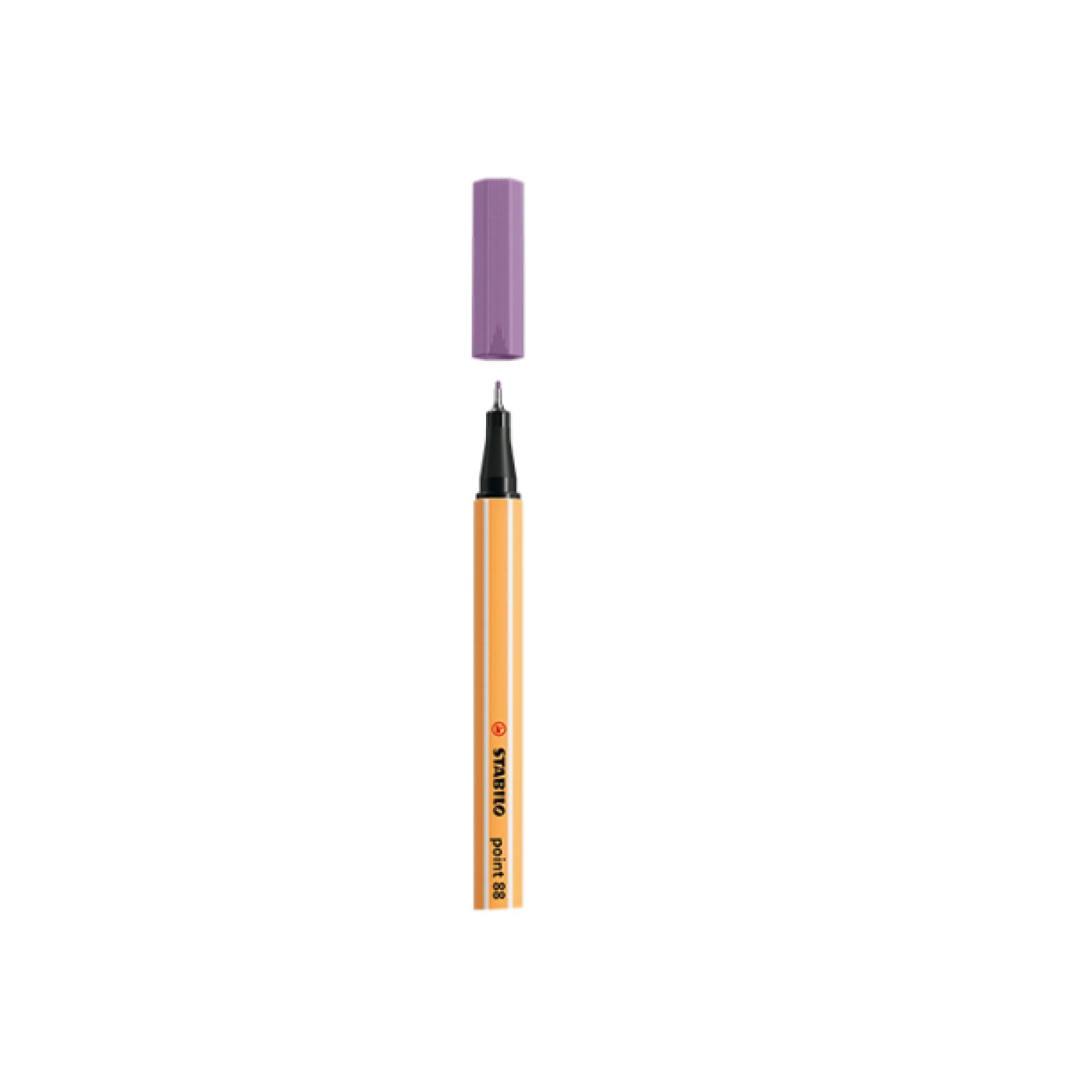 Stabilo Point 88 · Rotulador Punta Fina 0,4mm · Lila Grisáceo
