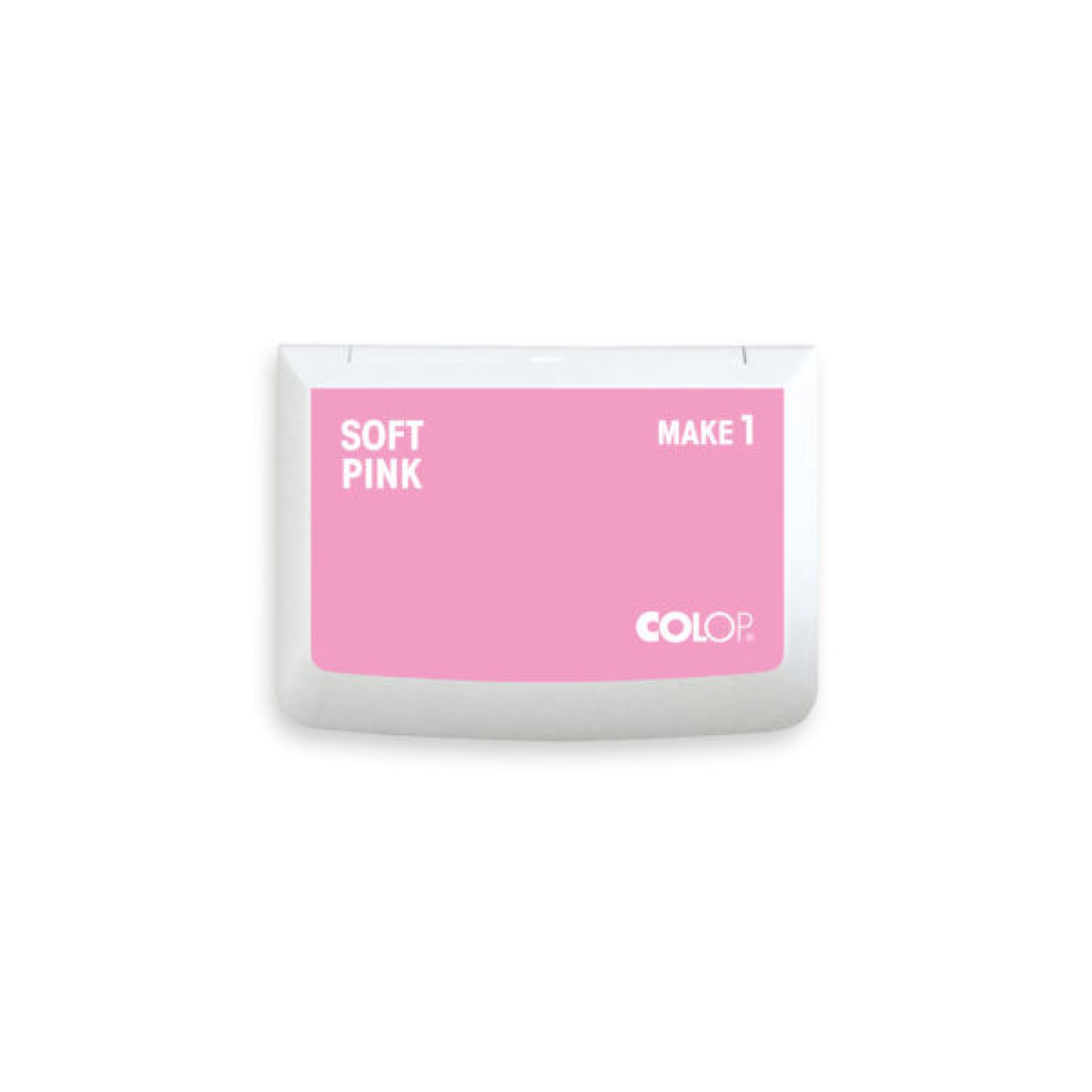 Colop Make1 · Tampón Tinta · Rosa Suave · 50x90mm