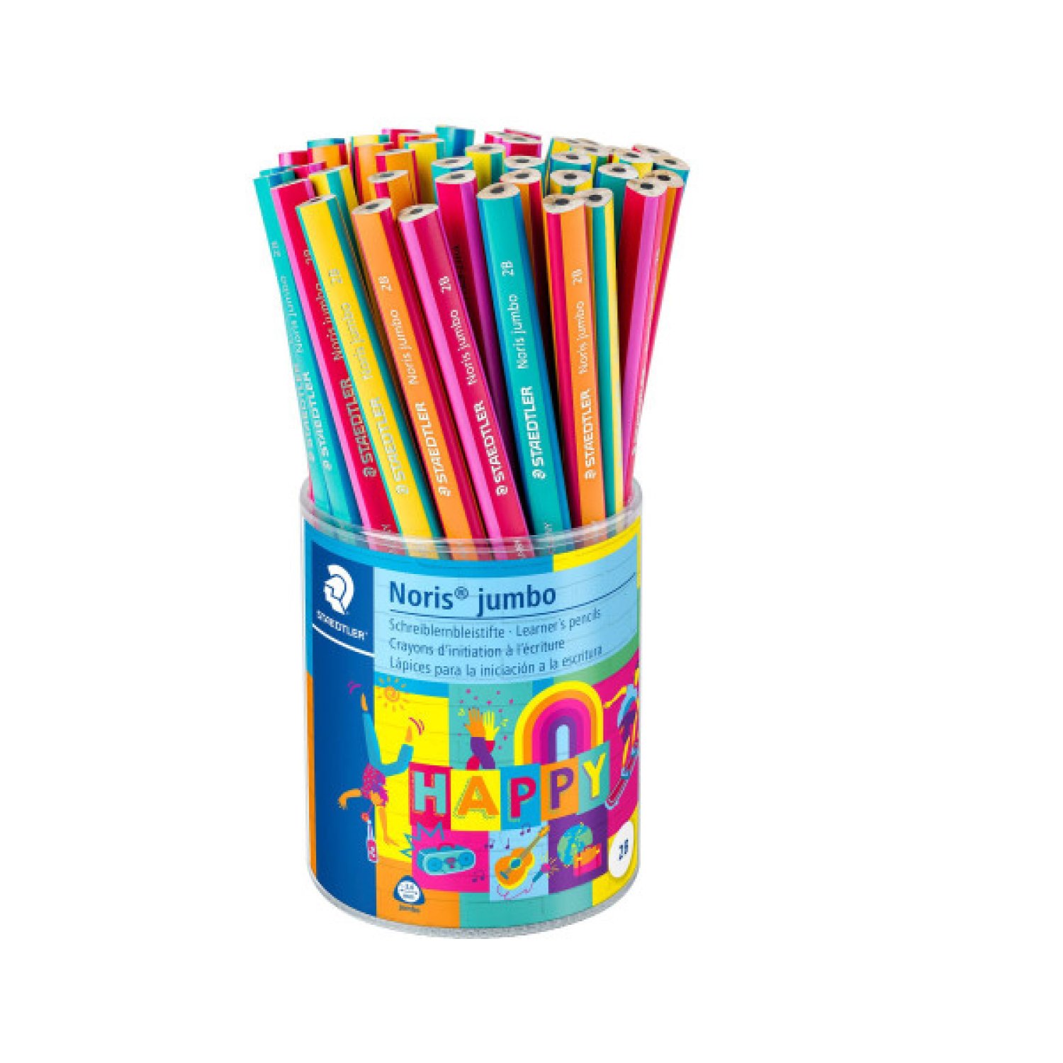 Staedtler Noris · Lápices de Grafito HB · Pack 48 Unidades