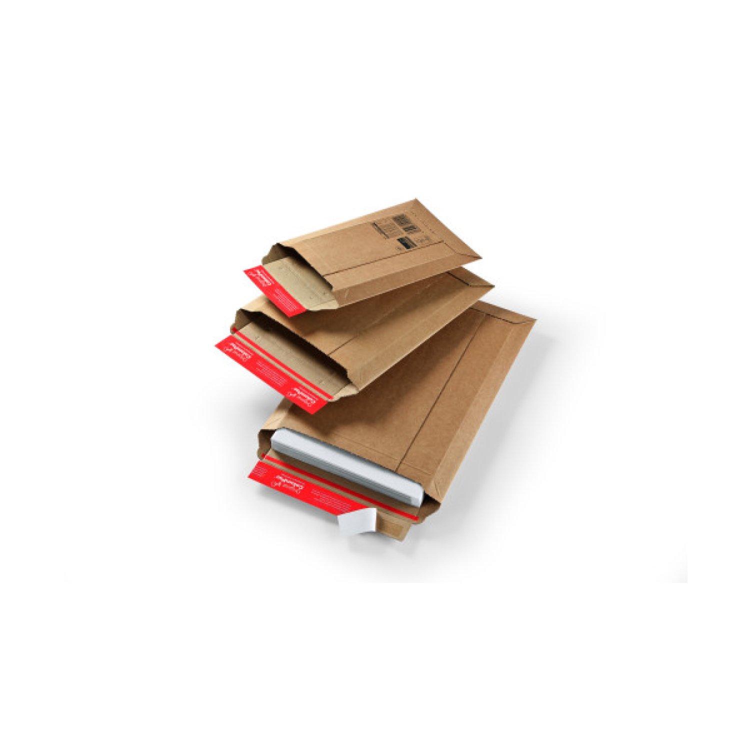 Colompac · Caja 20 Bolsas Cartón Corrugado · 540x730mm (B2) · Fuelle 50mm · Extra Fuerte