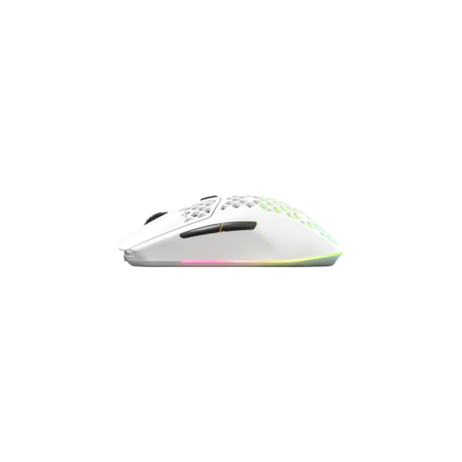 SteelSeries Aerox 3 Wireless · Ratón Gaming · Blanco · Diseño Ligero