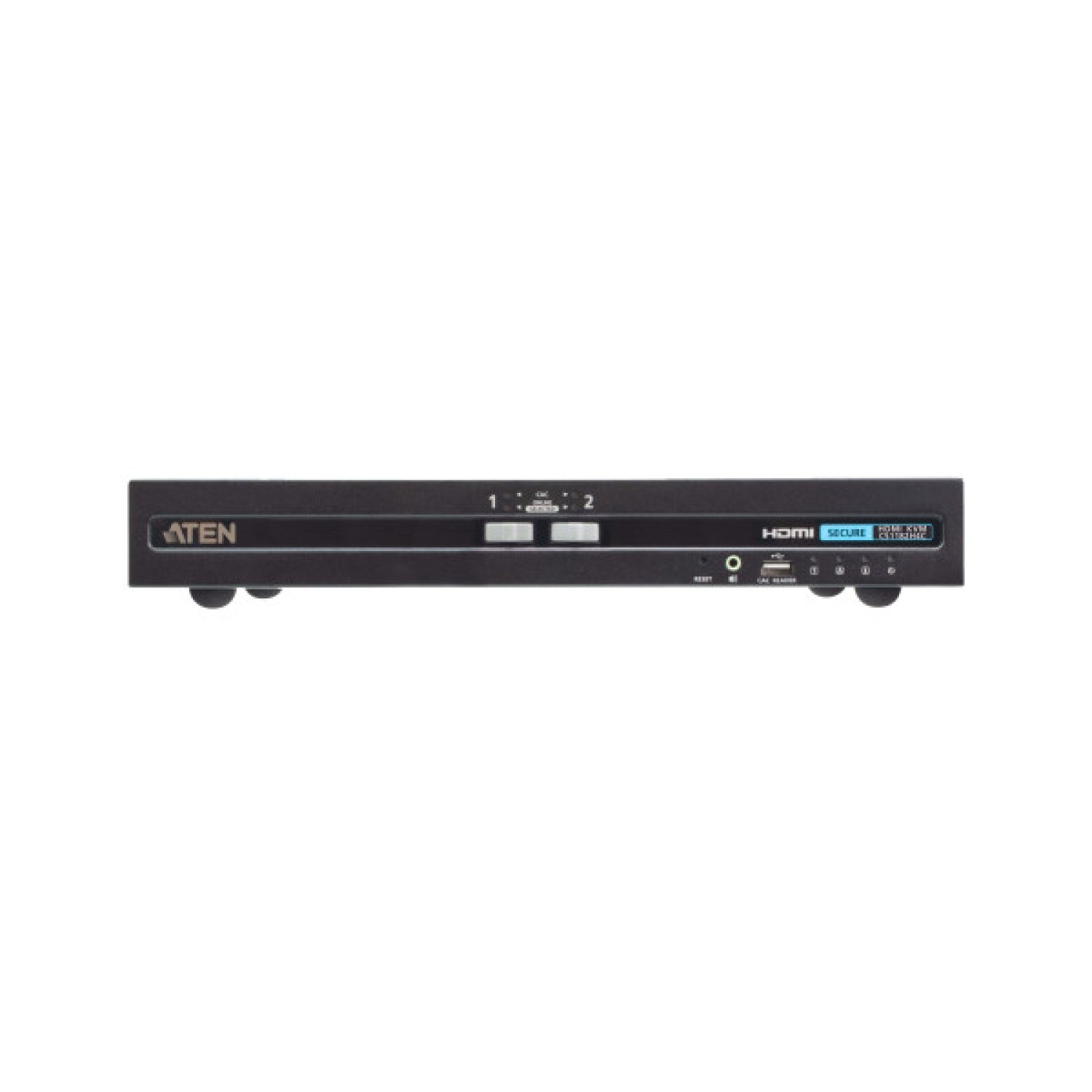 ATEN · Switch KVM Seguridad Avanzada · 2 Puertos HDMI USB · CAC · PSD PP v4.0