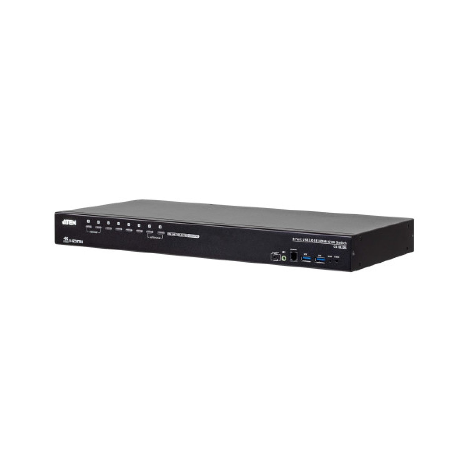 ATEN KVM Switch · 8 Puertos HDMI 4K · USB 3.0 · Modo Broadcast
