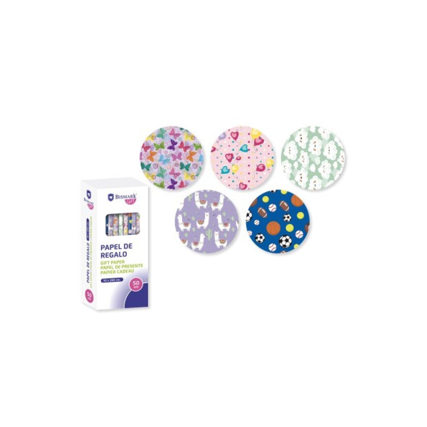 Bismark Papel de Regalo · 50 Hojas