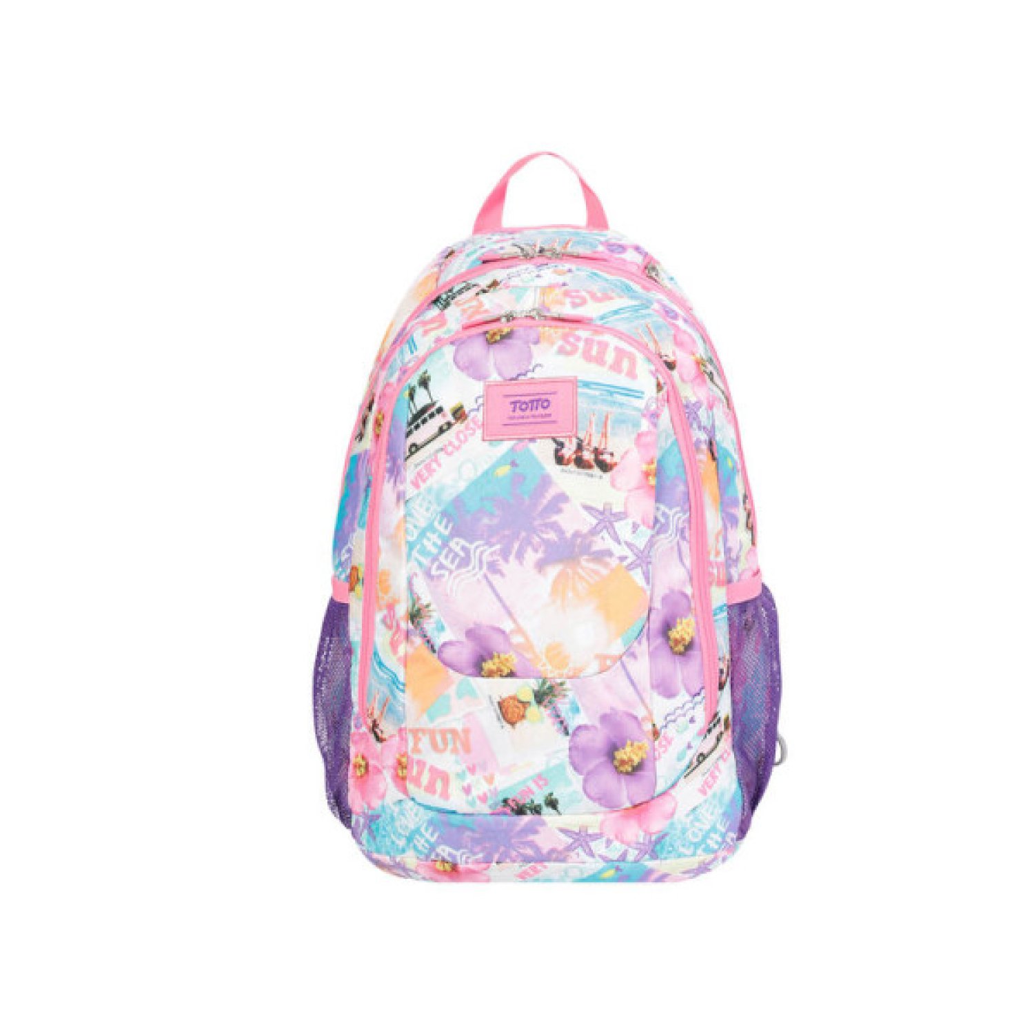 Totto Goctal · Mochila Escolar · Rosa · Poliéster
