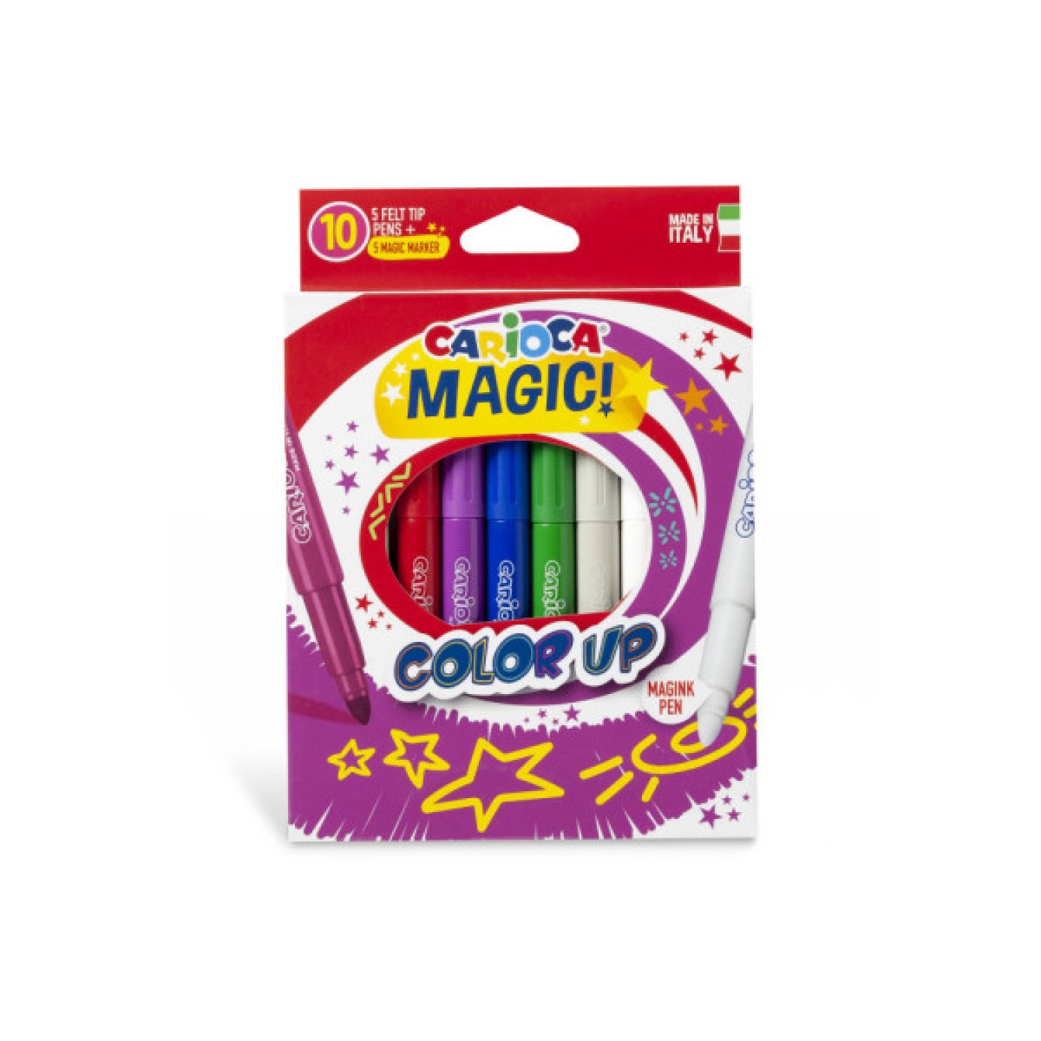 Carioca Color Up · Rotuladores Mágicos · Caja 10 Unidades