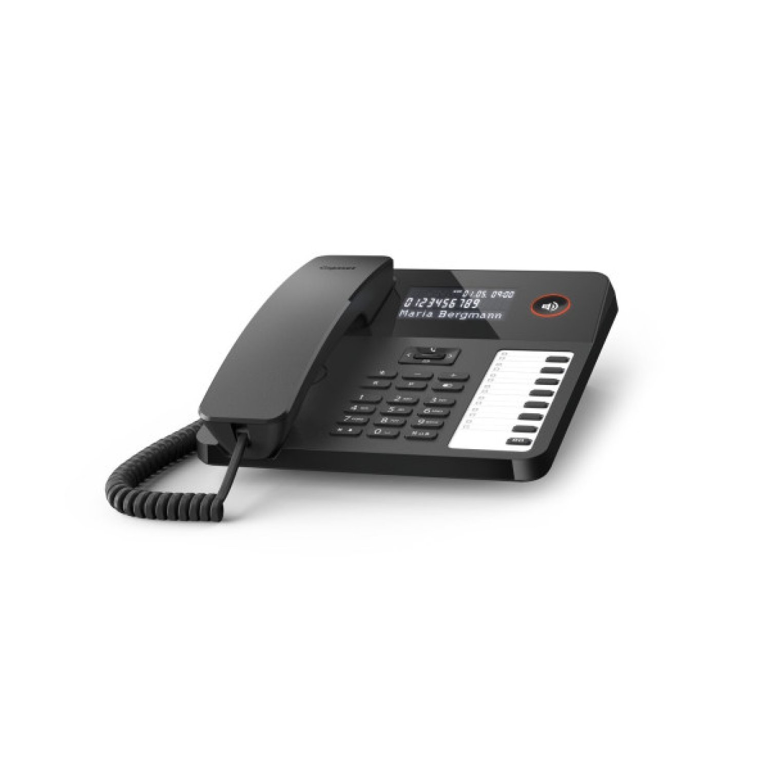 Gigaset DESK 600 · Teléfono Analógico · Identificador de Llamadas · Negro