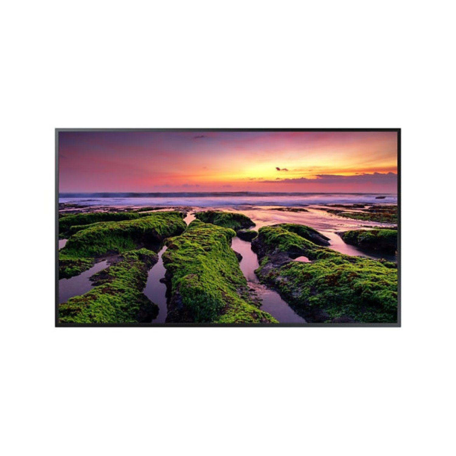 Samsung Digital Signage UHD 43" · 3840x2160 · 5000:1 · 350cd/m² · DVI-D · HDMI · USB · WiFi+BT