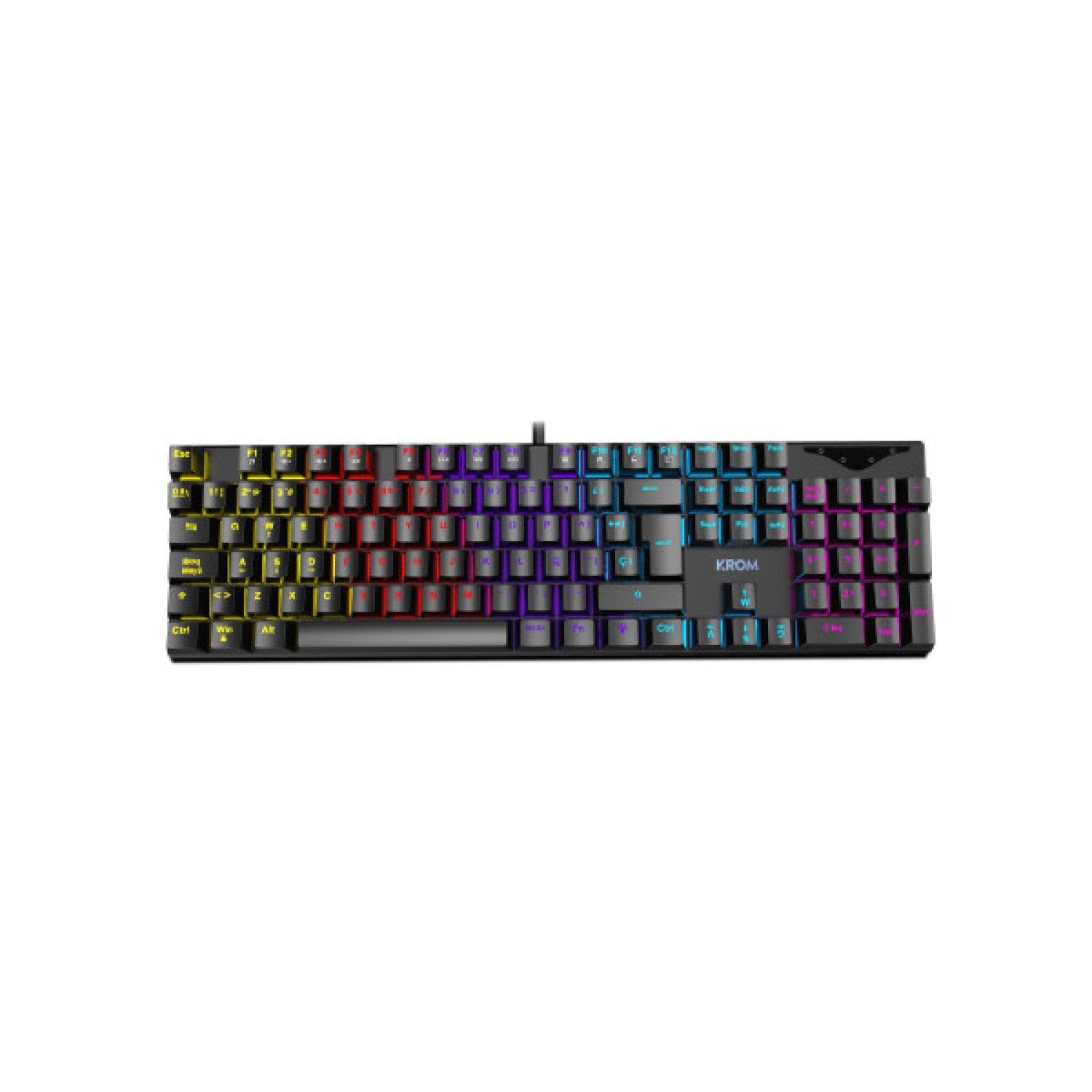 Krom Kasic · Teclado Mecánico Gaming · Retroiluminación RGB · USB