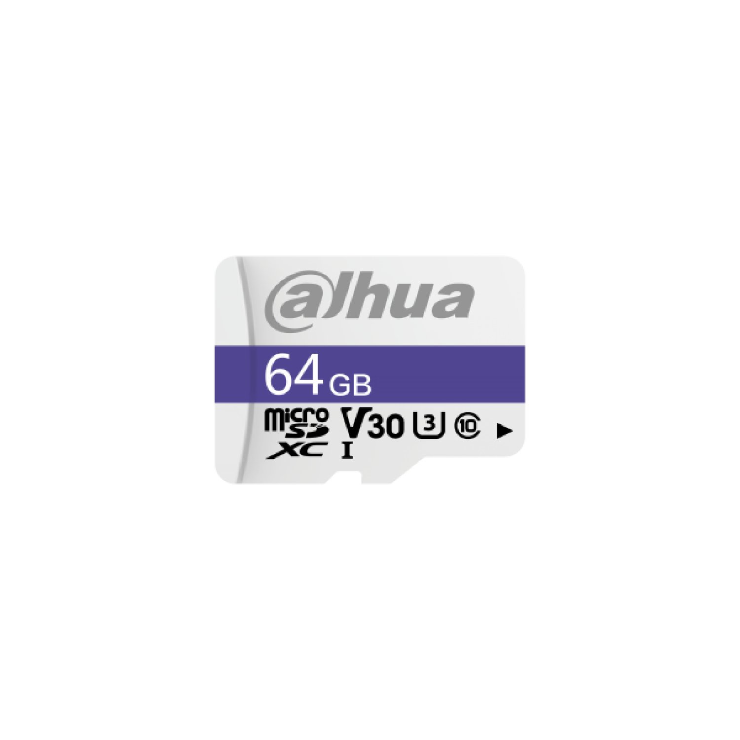 Dahua MicroSD 64GB · Lectura 95MB/s · Escritura 38MB/s · Clase C10 U3 V30