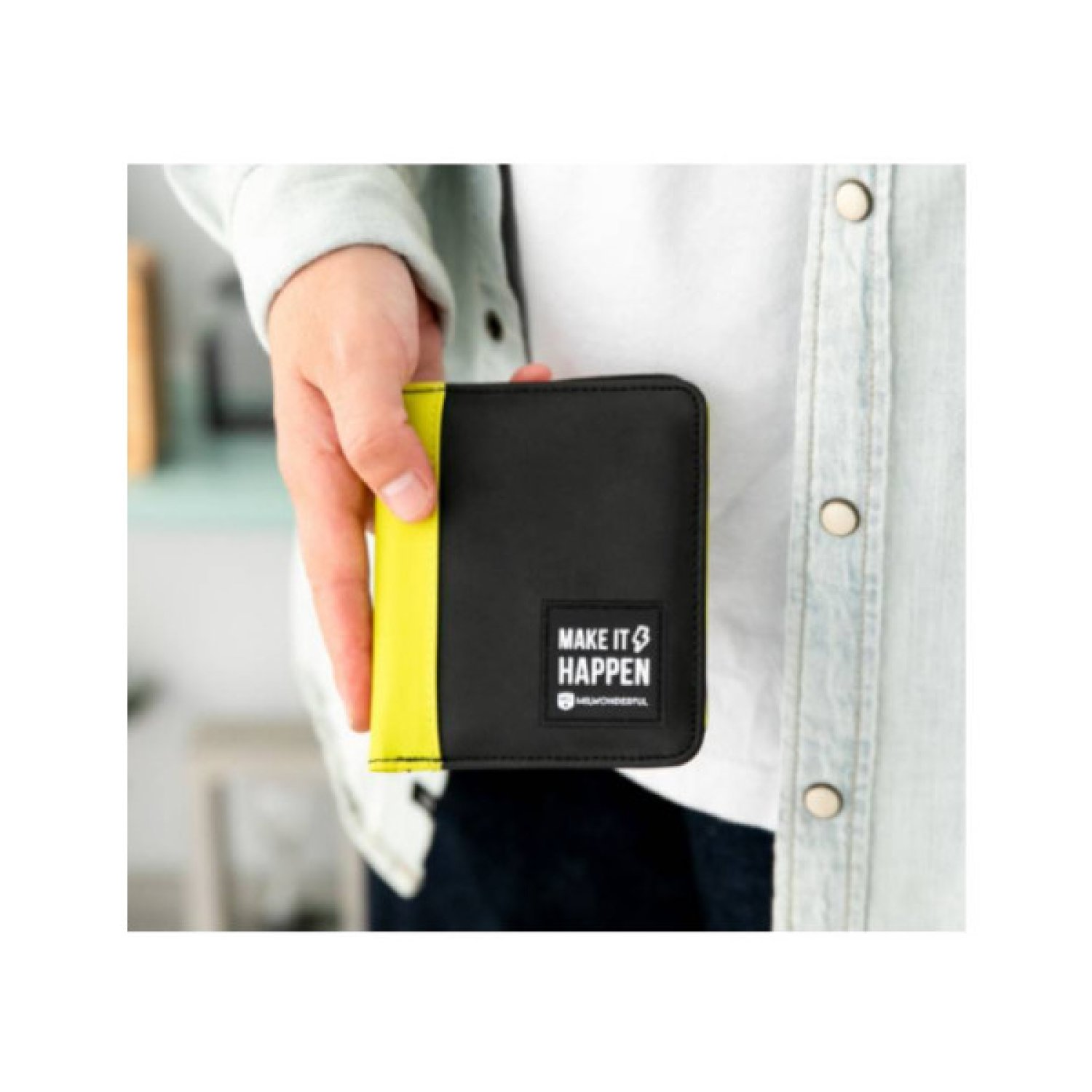 Mr. Wonderful · Cartera · Make It Happen · Diseño Premium