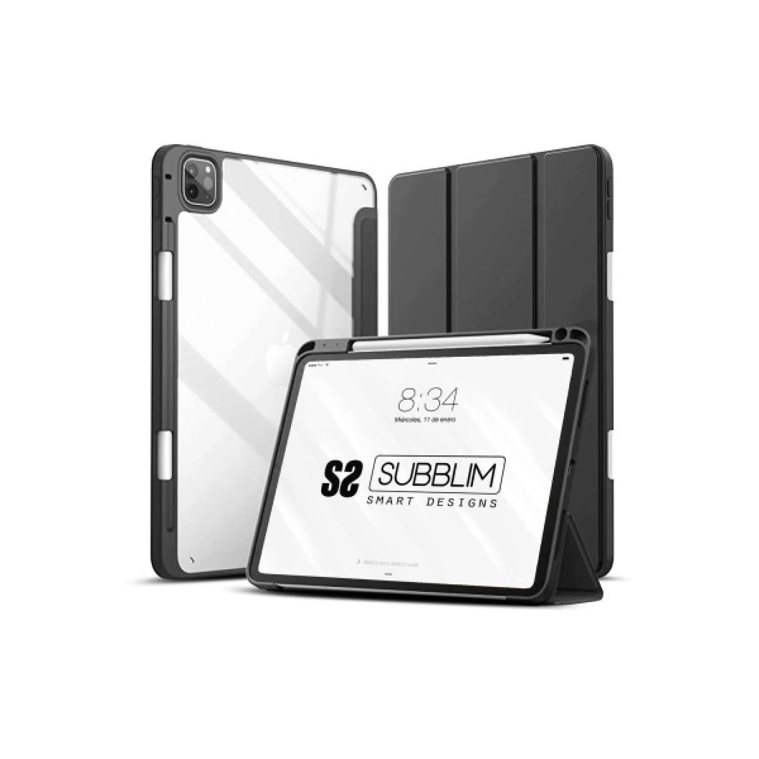 Subblim Funda iPad Pro 12,9" · Clear Shock Case · 2020/2021/2022