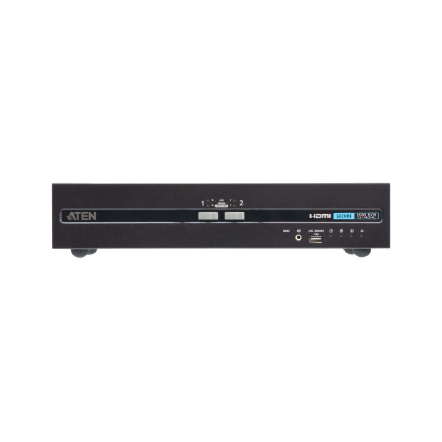 ATEN Switch KVM Seguridad · HDMI Dual Display · 2 Puertos USB · CAC · PSD PP v4.0