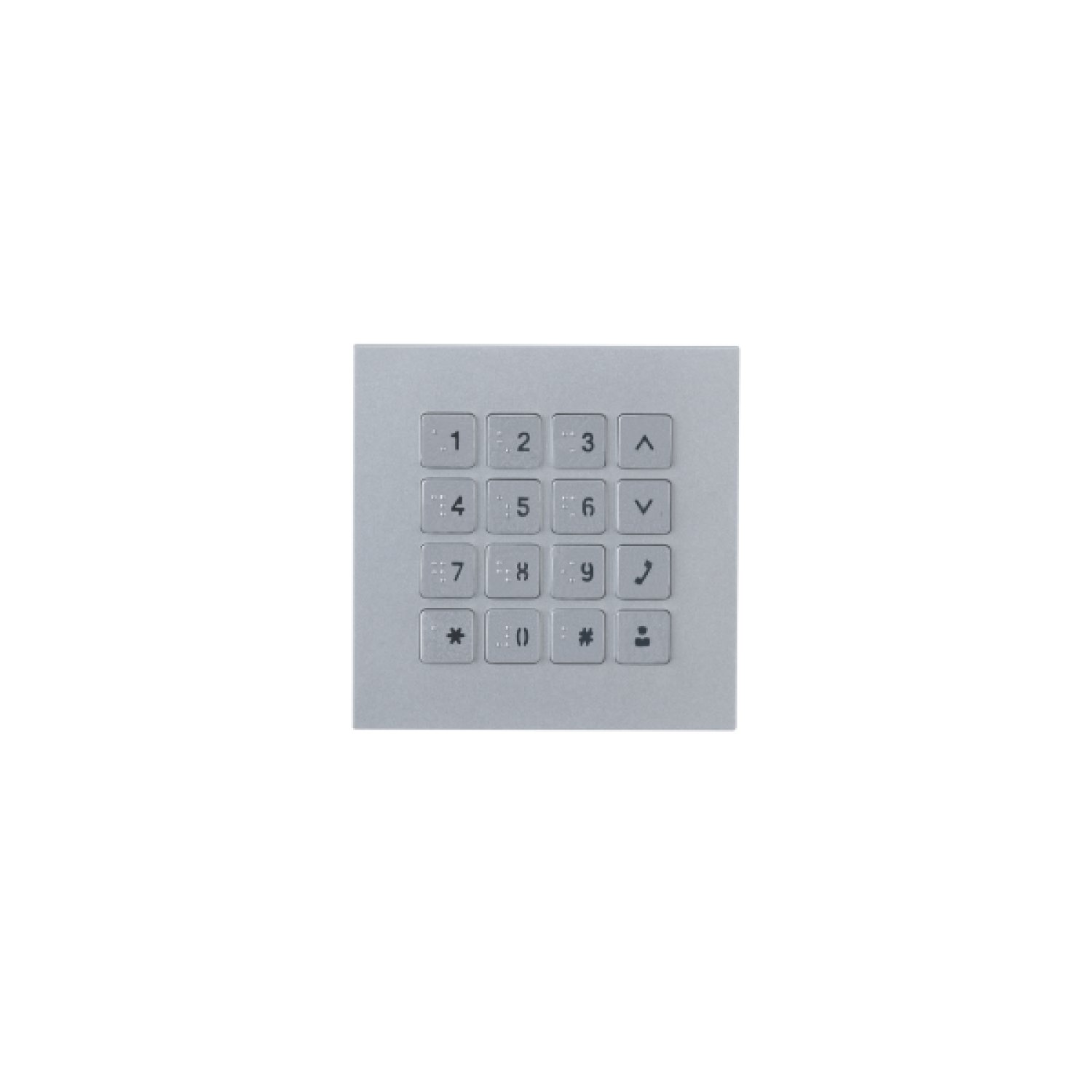 Dahua · Módulo Teclado Videoportero · VTO4202F · 100x100mm · Exterior Modular