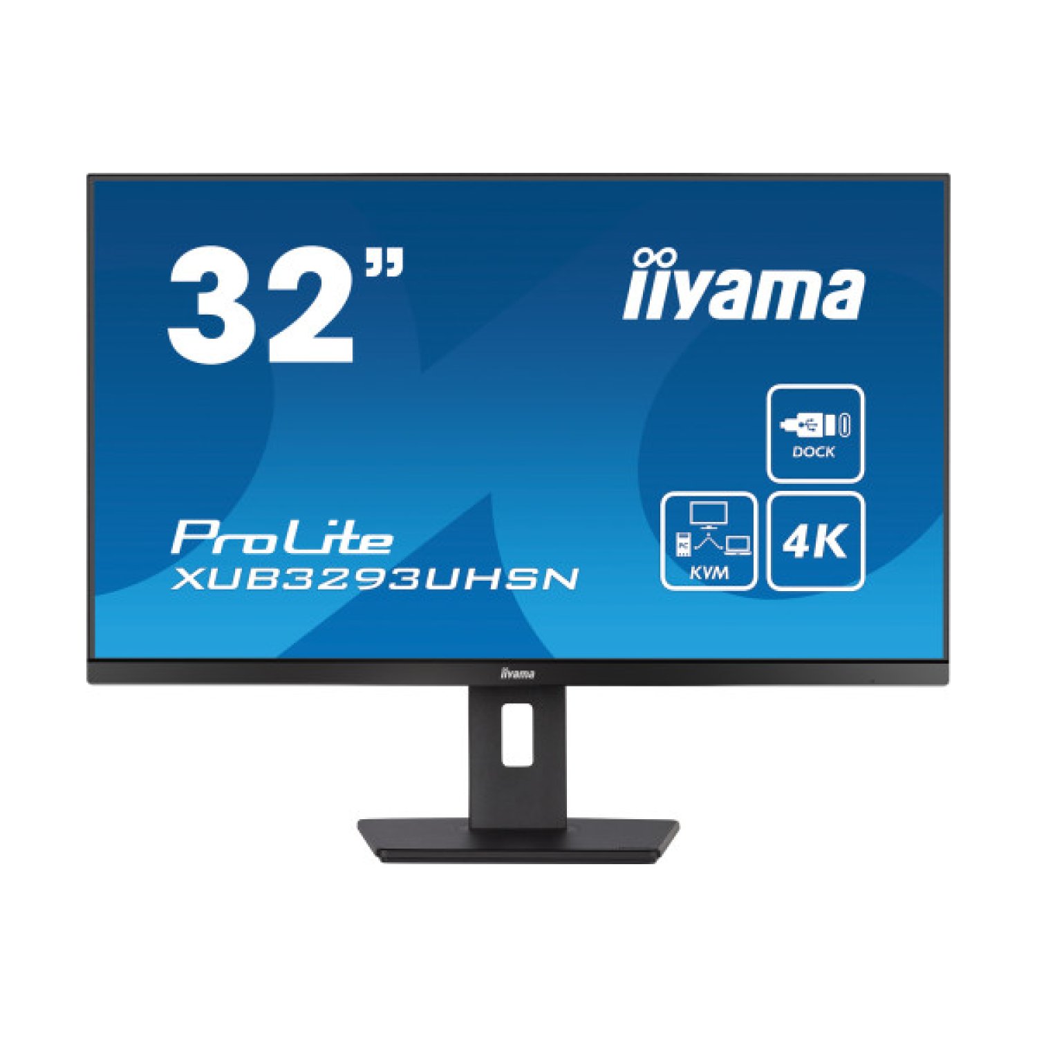 Iiyama XUB3293UHSN-B5 · 32" 4K · IPS · 60Hz · USB-C · DisplayPort · Girable
