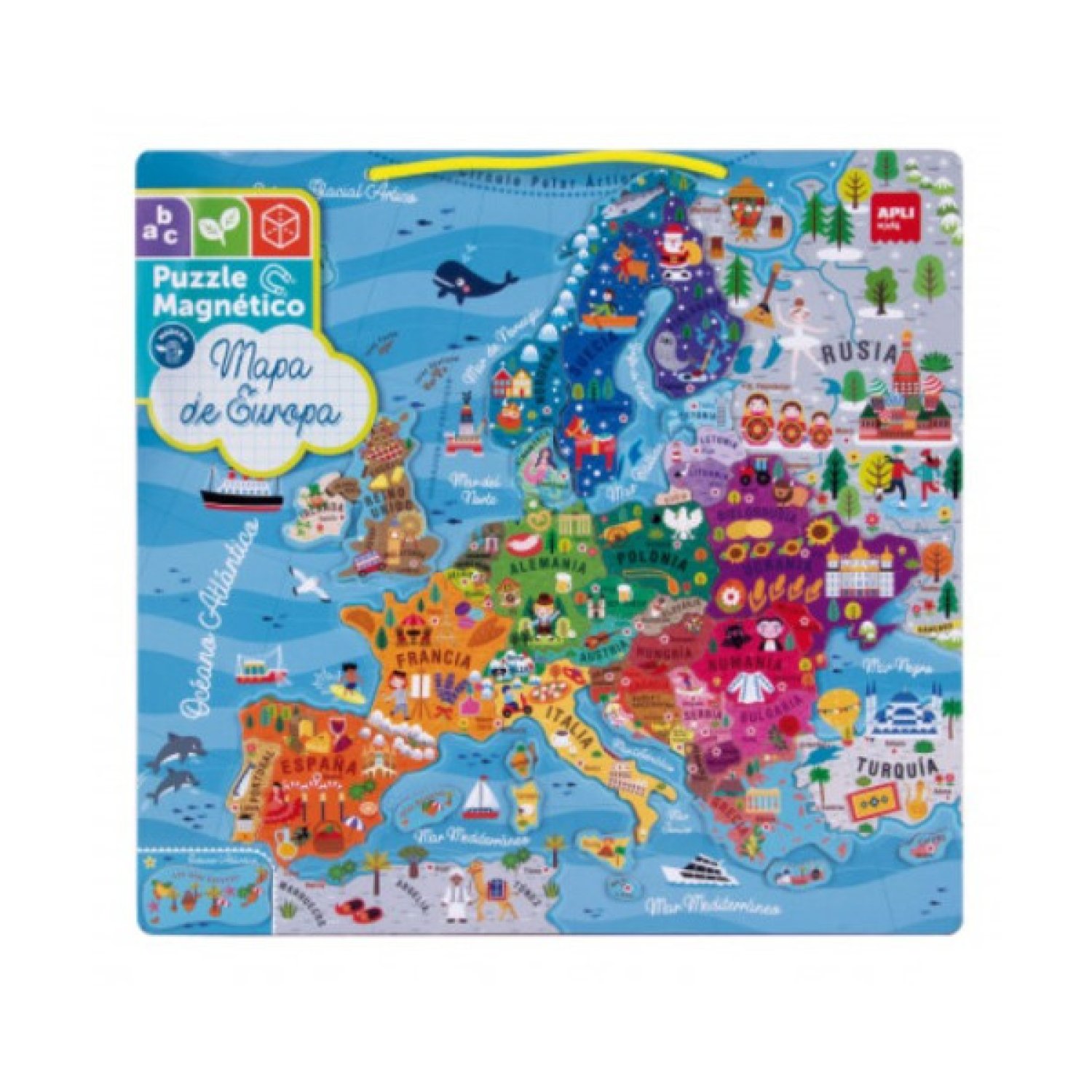 APLI · Mapa Magnético de Europa · 19246