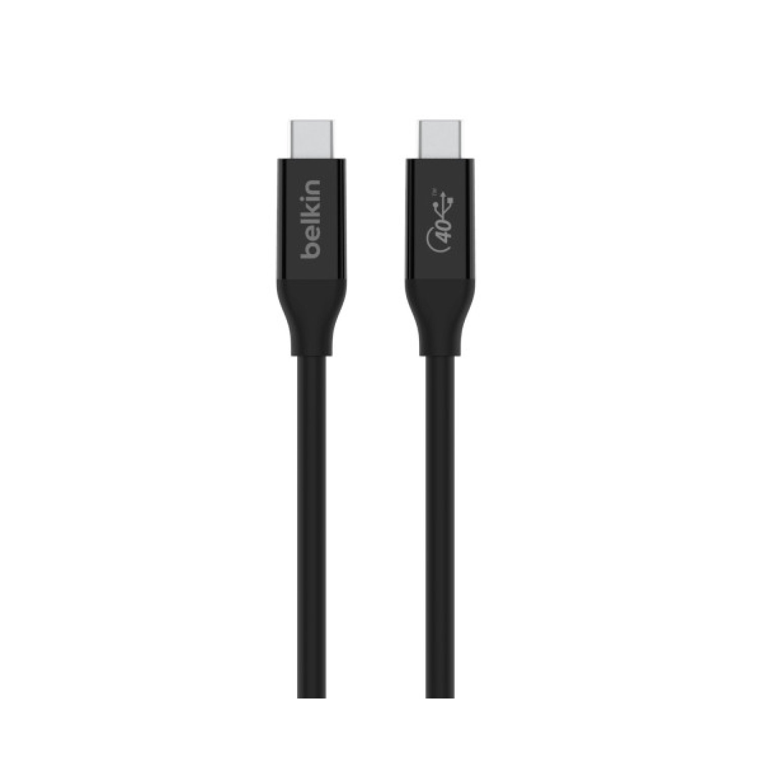 Belkin · Cable USB-C · 0,8 m · USB4 Gen 3x2 · Negro