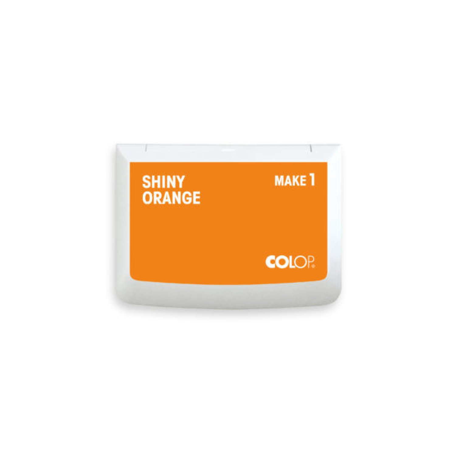 Tampón Colop Make1 · 50x90 mm · Color Naranja