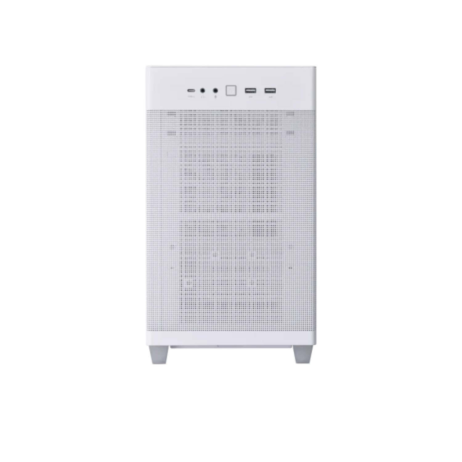 ASUS AP201 Prime · Mini Tower · Cristal Templado · Blanco