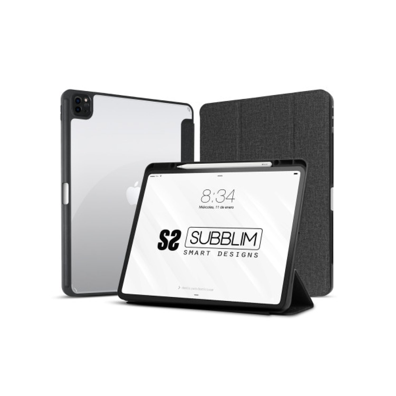 SUBBLIM Funda Clear Shock Case · iPad Pro 11" · 2020/2021/2022