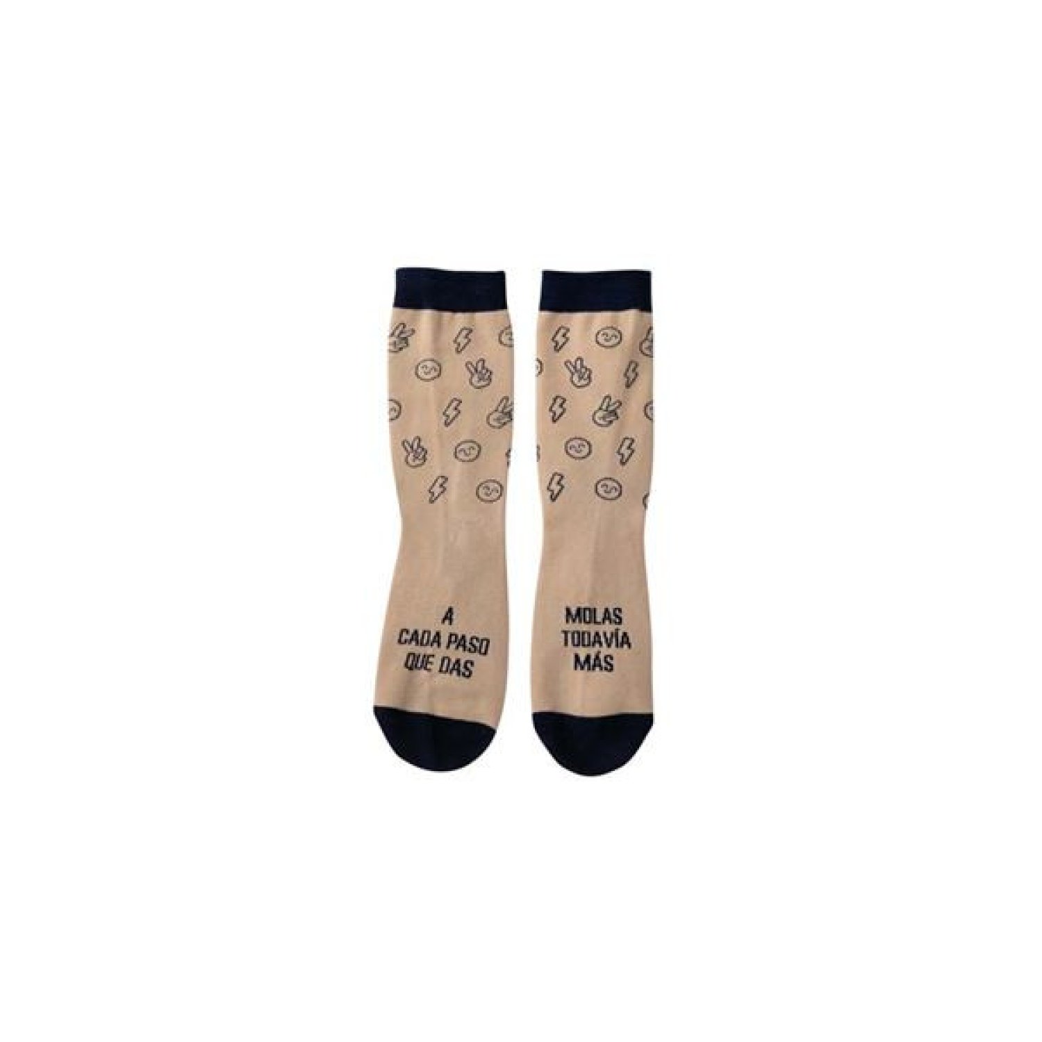 Mr. Wonderful · Calcetines Talla Única · Diseño Estampado · Multicolor