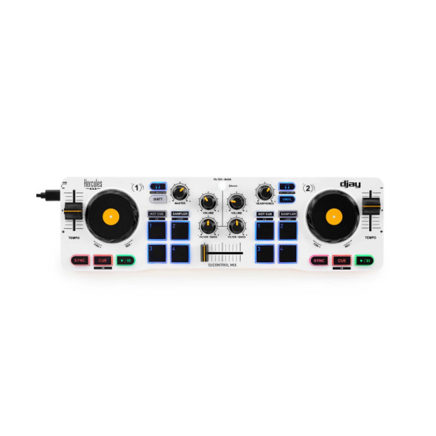 Hercules Control Mix · Consola DJ · Tarjeta de Sonido Profesional