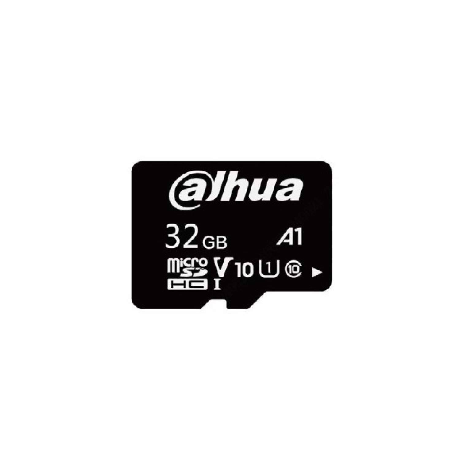 Dahua MicroSD 32GB · Vigilancia · Lectura 100 MB/s · Escritura 30 MB/s · Clase C10 U1 V1 A1