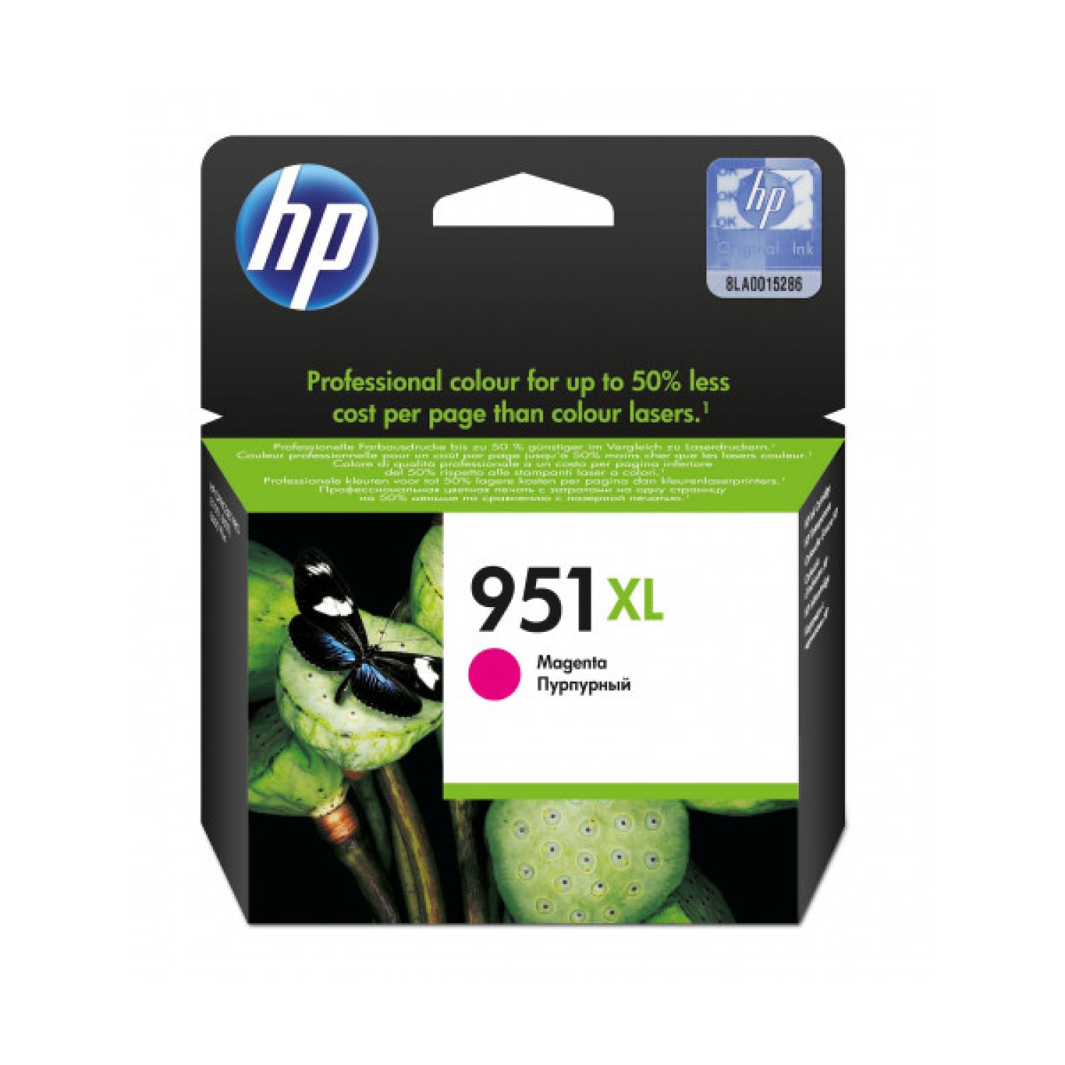 HP 951XL · Cartucho Tinta Magenta · OfficeJet Pro 8100/8600