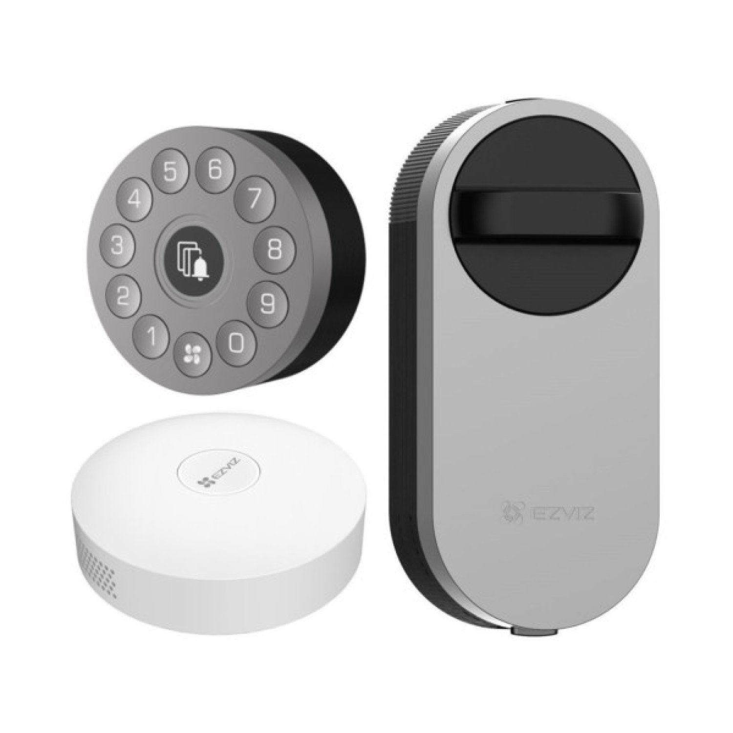 Ezviz DL01S · Cerradura Inteligente DIY · Teclado DL01CP + Gateway A3