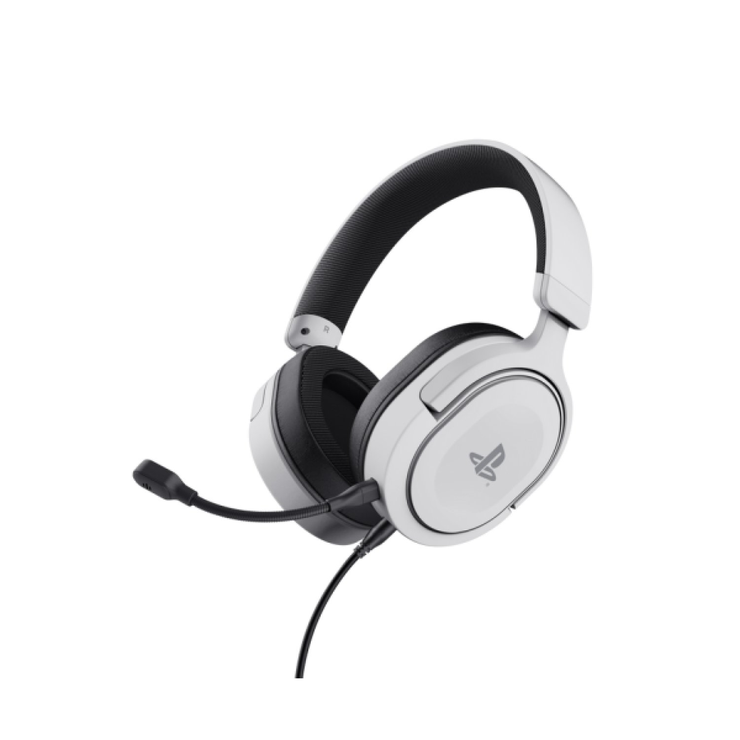 Trust GXT 498 Forta · Auriculares Alámbricos Gaming · Diadema · Negro/Blanco
