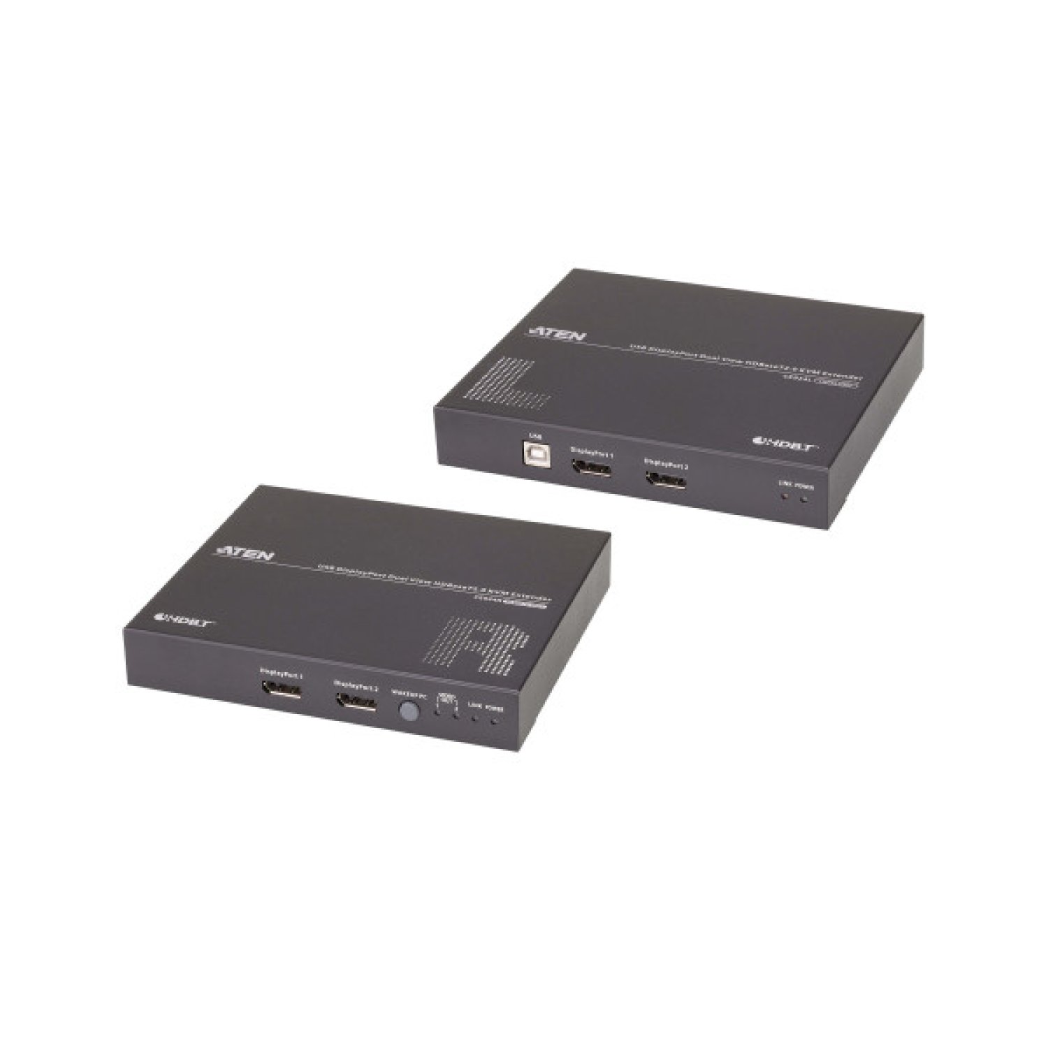 Aten Extensor KVM USB DisplayPort · HDBaseT™ 2.0 · 4K 100m · Doble Vista