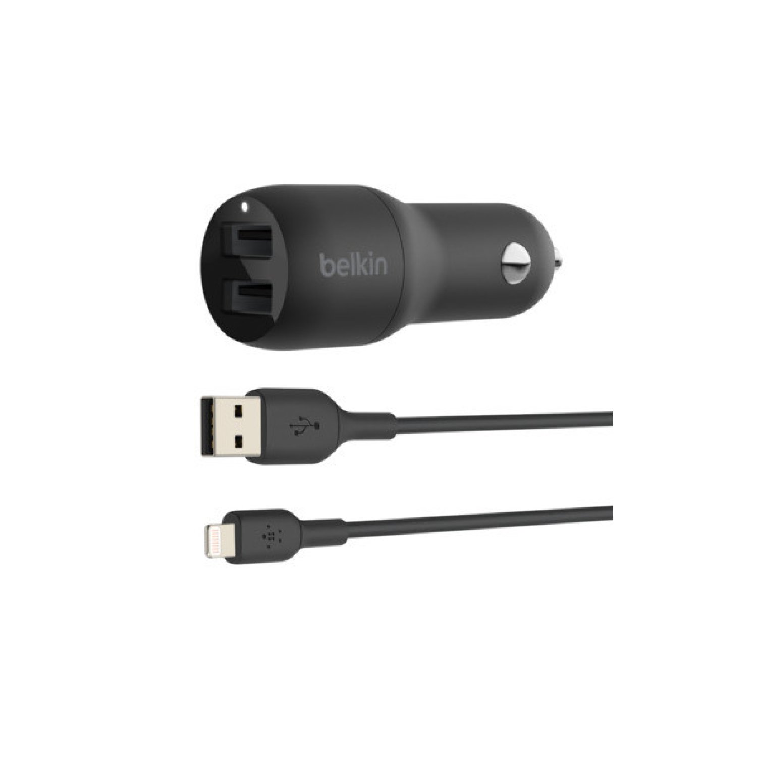 Belkin BOOST↑CHARGE · Cargador Coche · Encendedor Cigarrillos · Negro